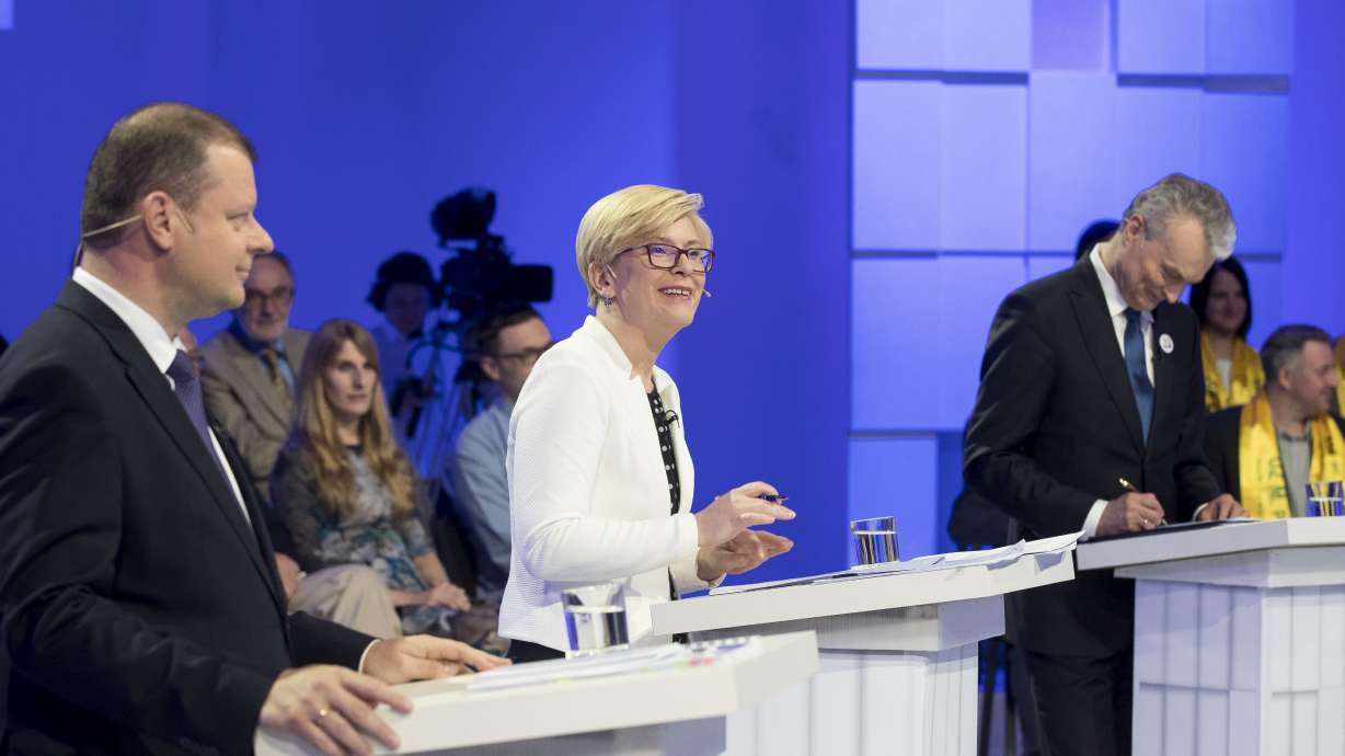 Lithuania's presidential contest heads to runoff vote