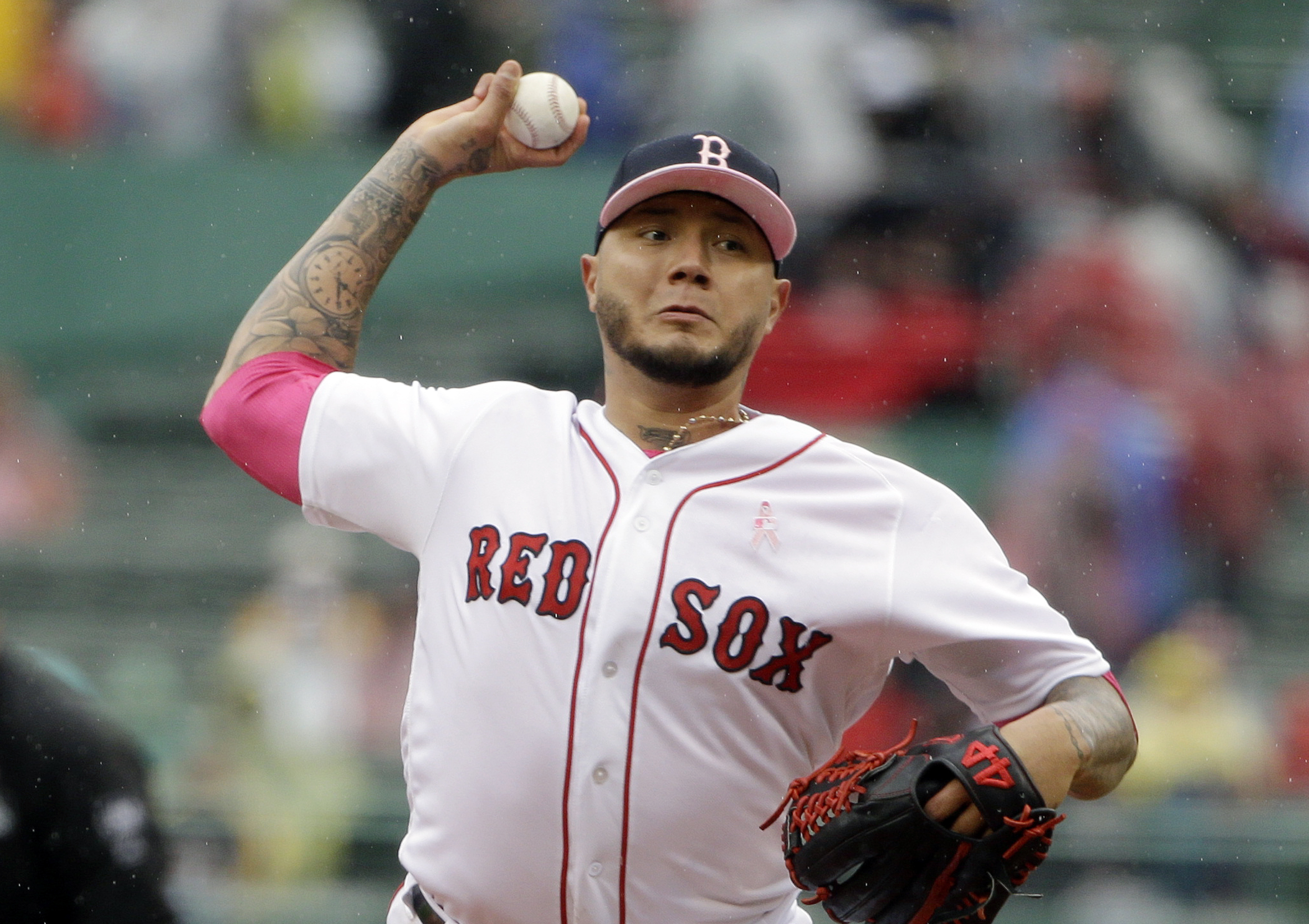 Martinez 2 HRs, Chavis 5 RBIs as Red Sox pound M's 11-2