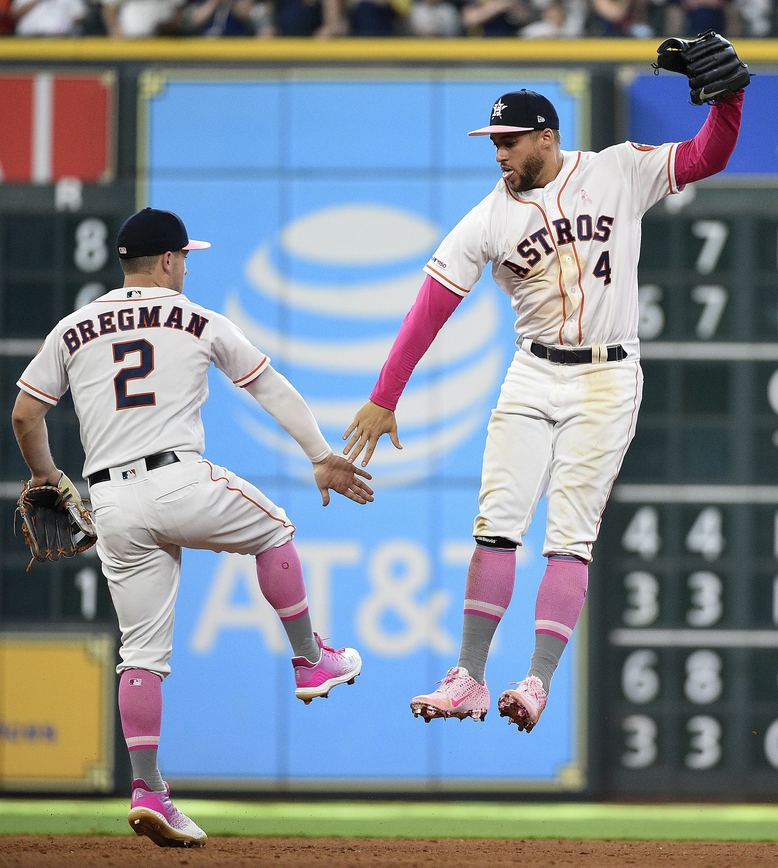 Springer 5 hits, 2 homers as Astros romp 15-5, sweep Rangers