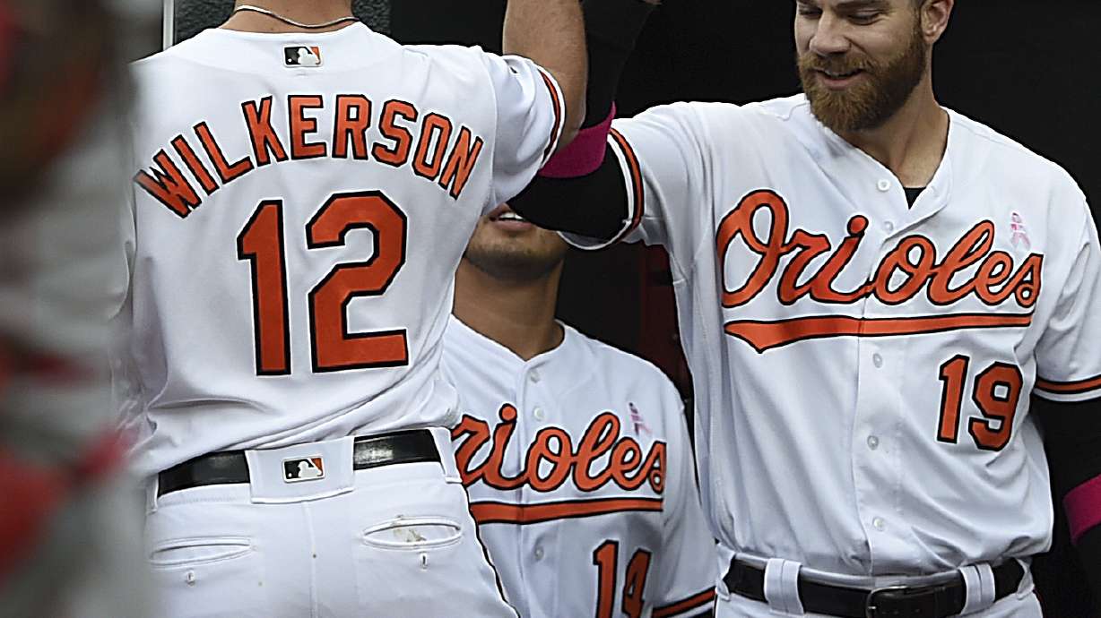 Back in cleanup spot, Davis homers as Orioles top Angels 5-1
