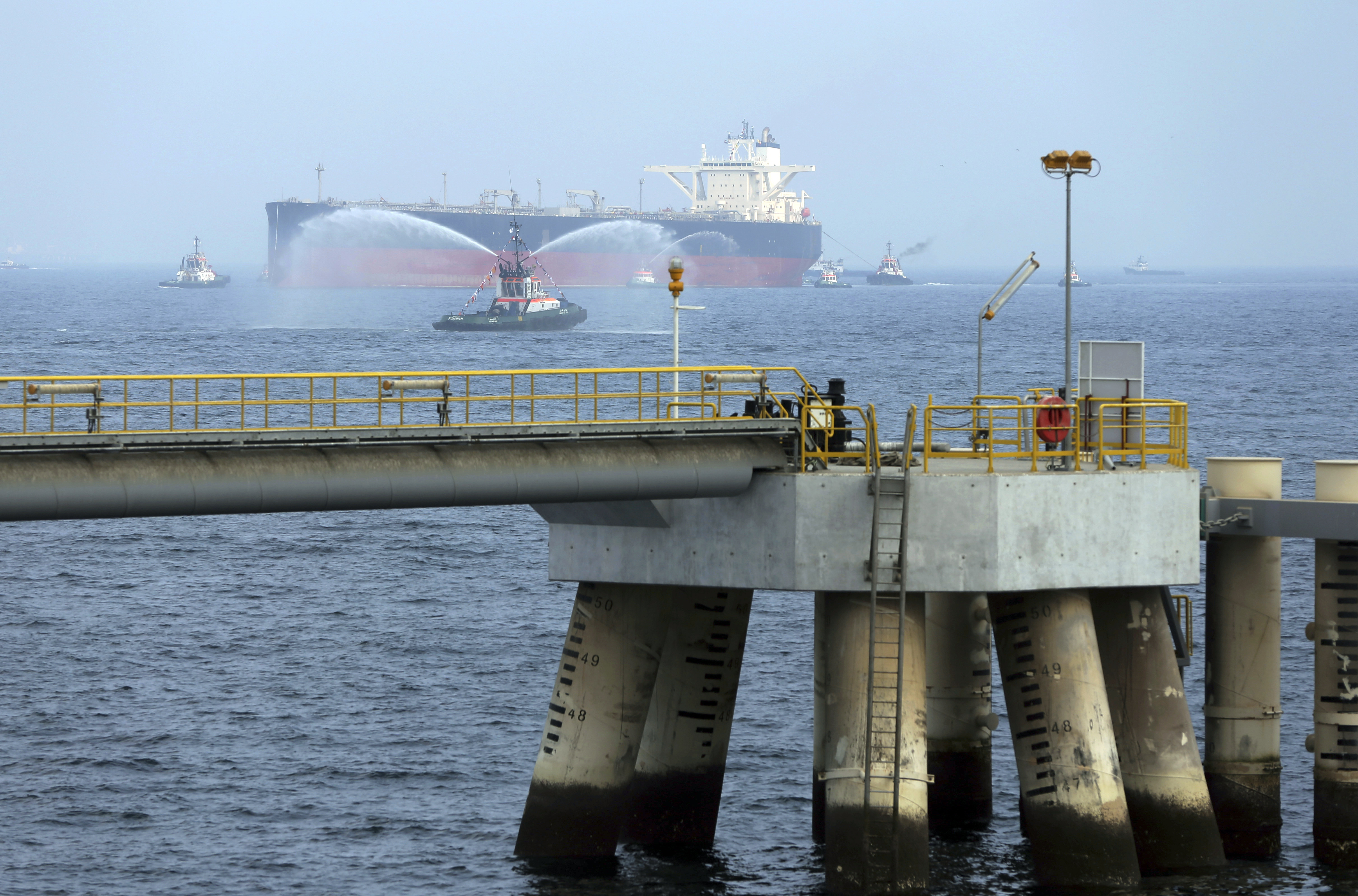 Tankers reported damaged off UAE on major oil trade route