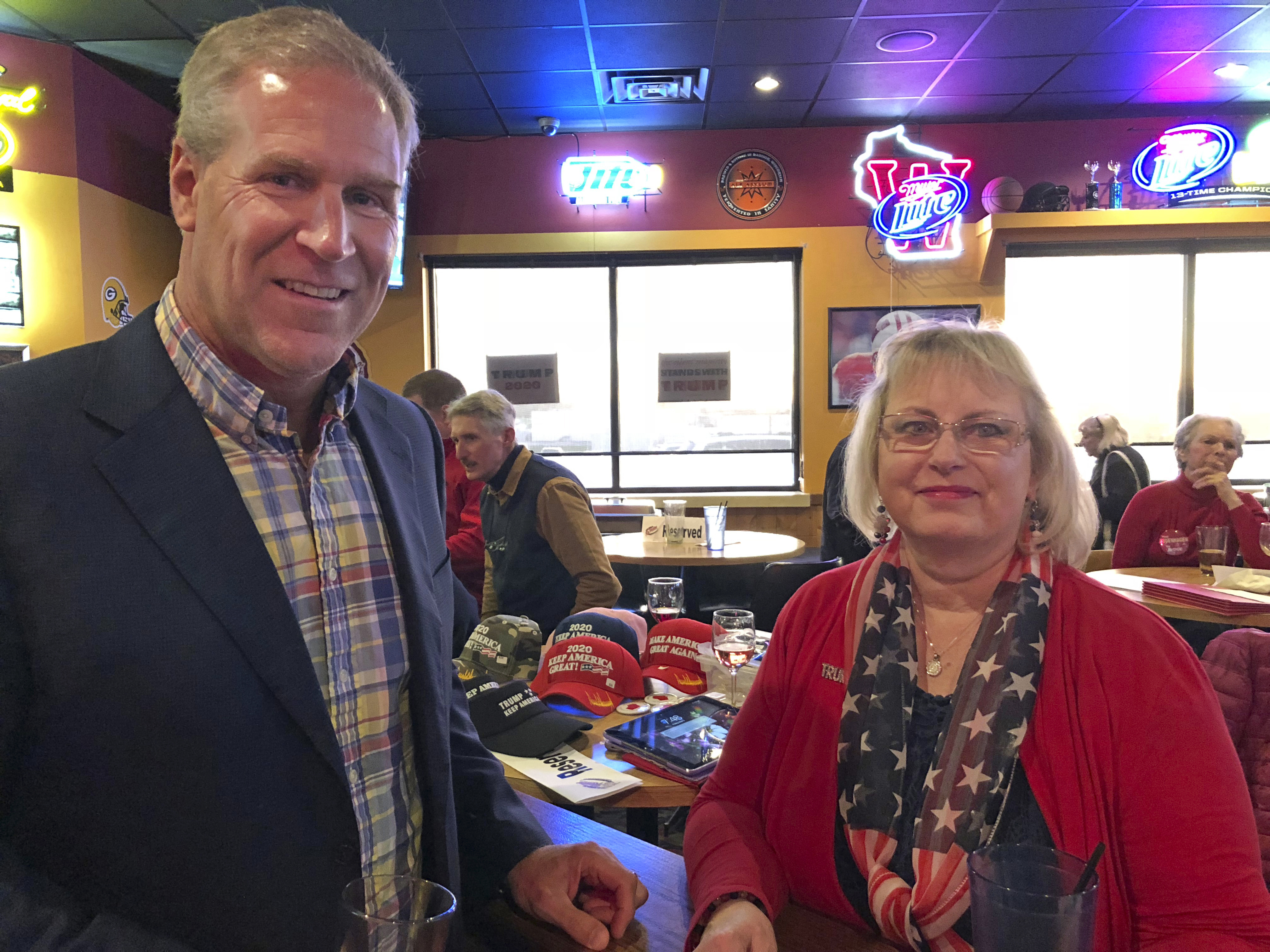 Democratic contenders face economic challenge in Wisconsin