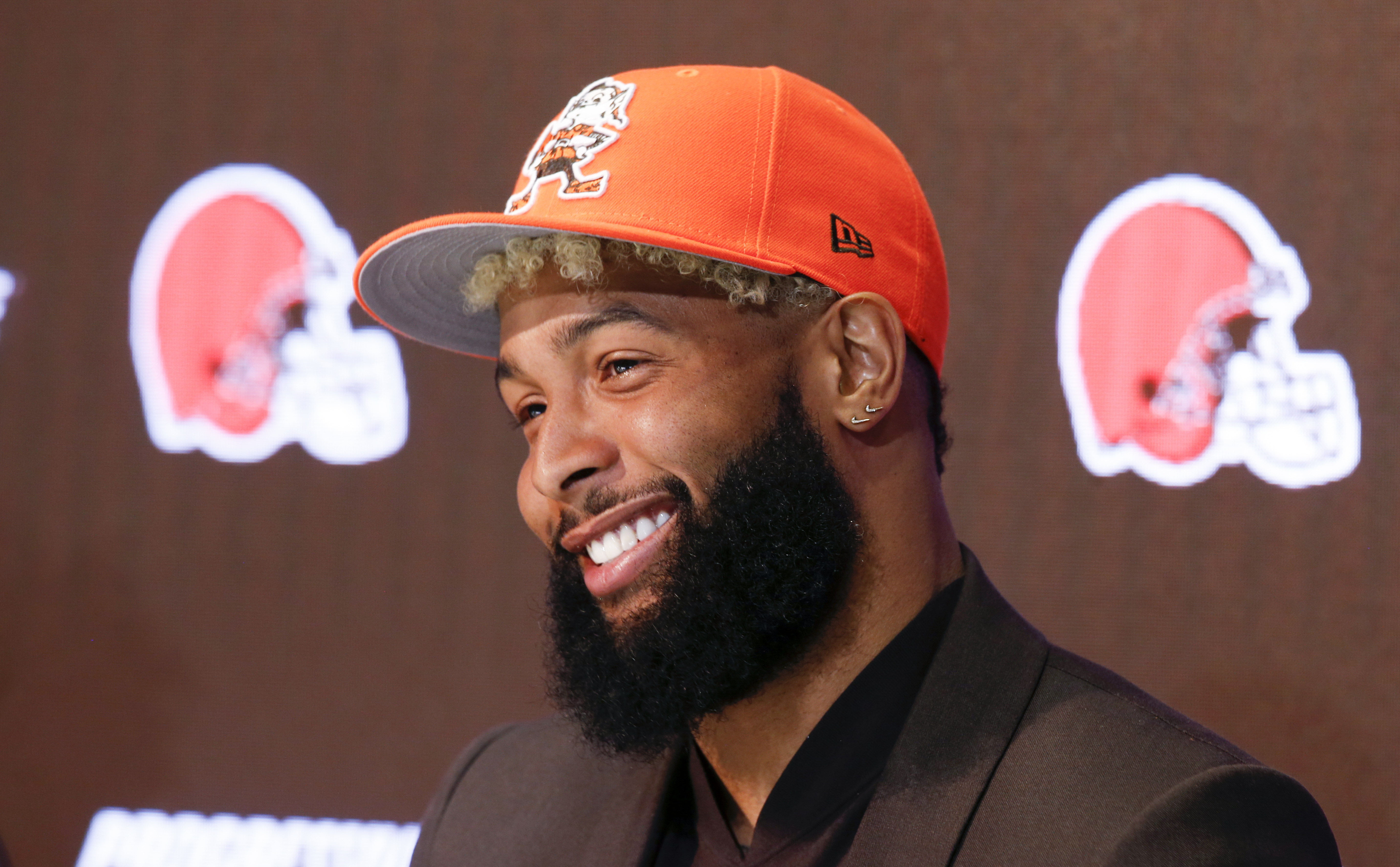 Odell Beckham Jr. practicing with Browns for first time
