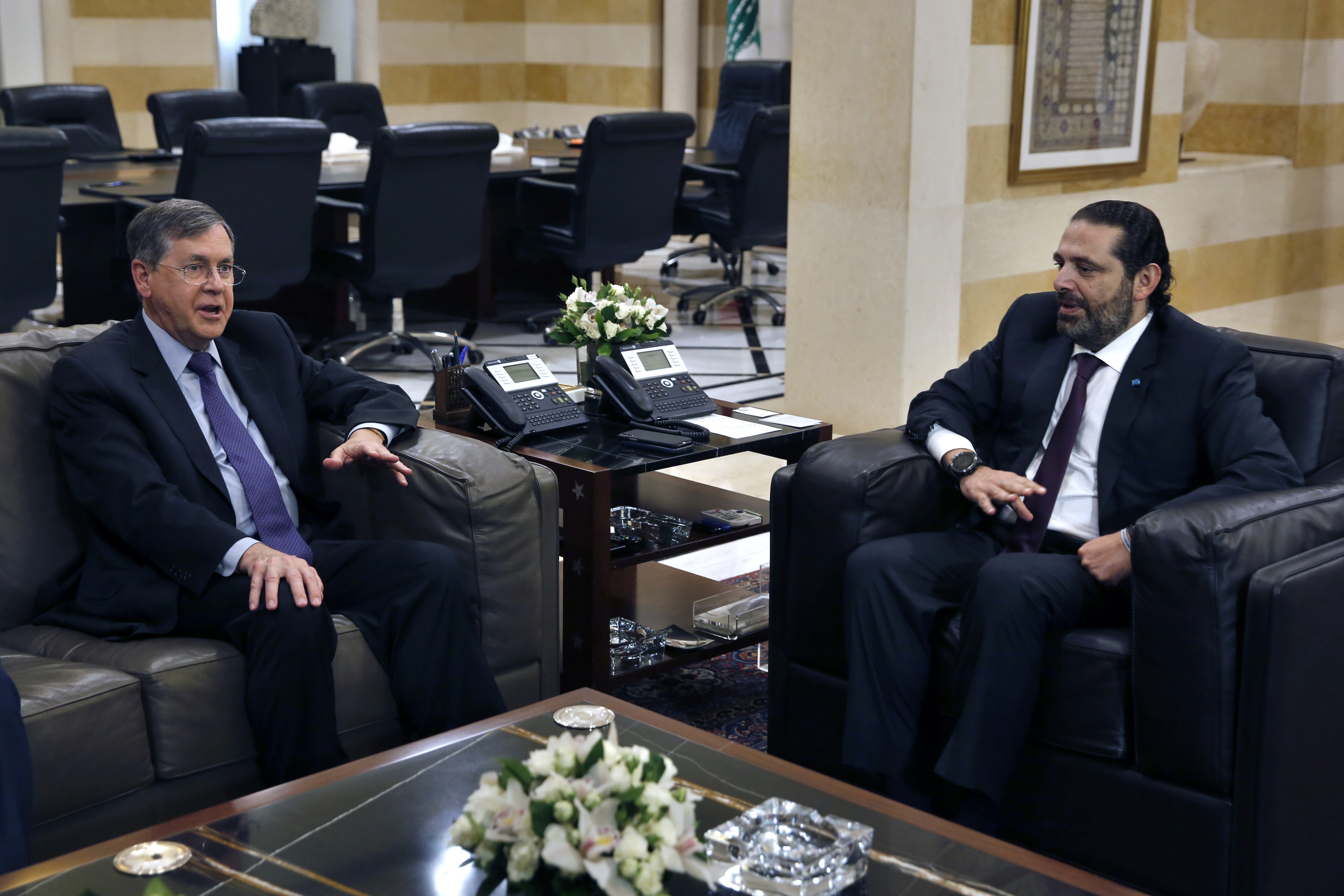 US official in Beirut to discuss border dispute with Israel