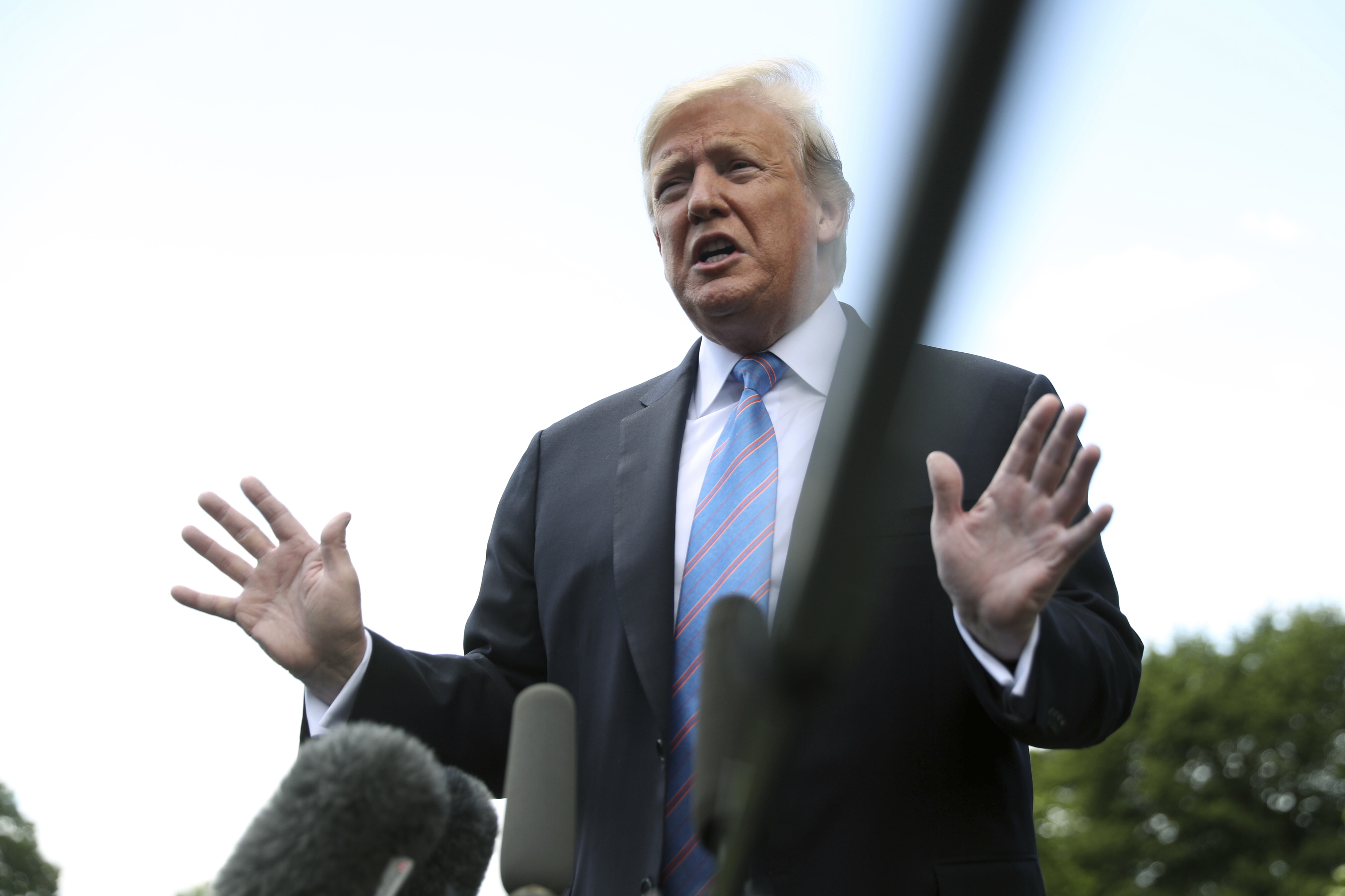 Trump says US not ramping up for military conflict with Iran