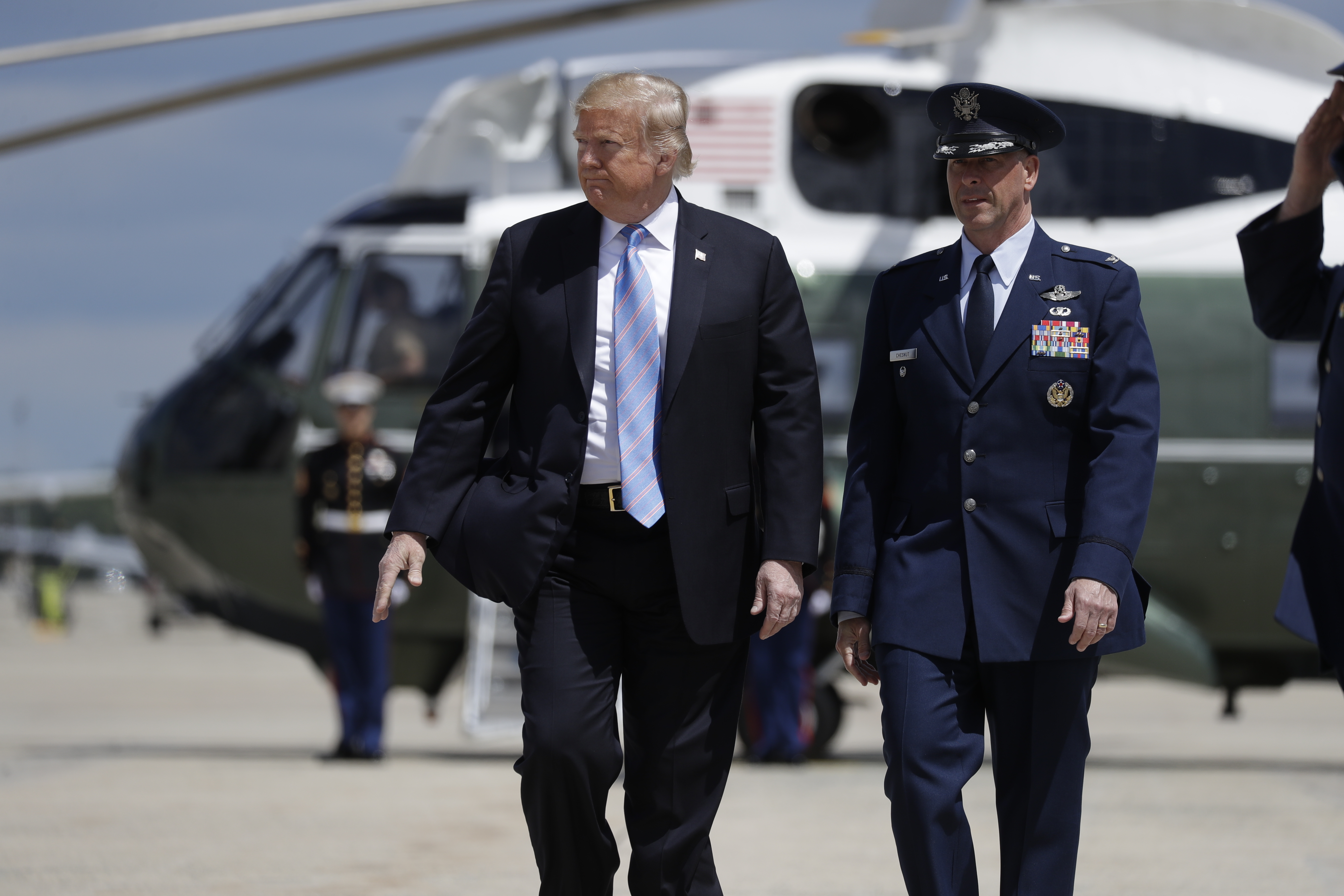 Trump pushes 'America First energy policy' on Louisiana trip