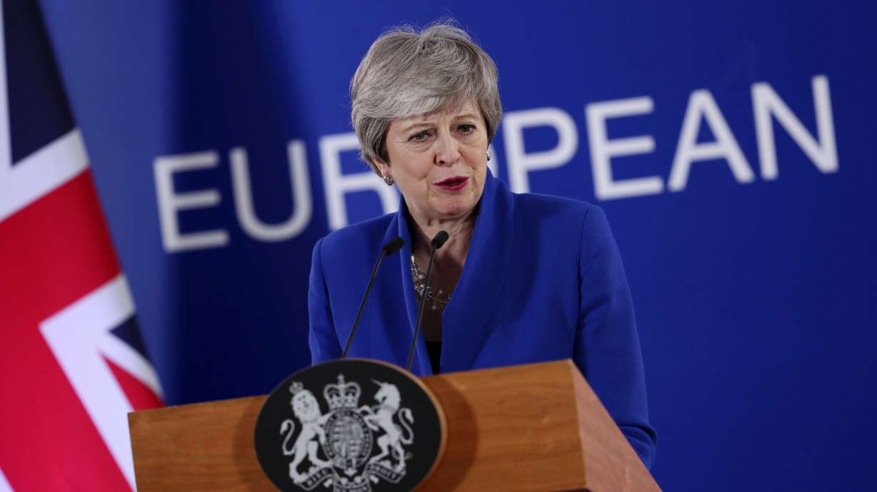 UK's May to make new push on her Brexit deal next month