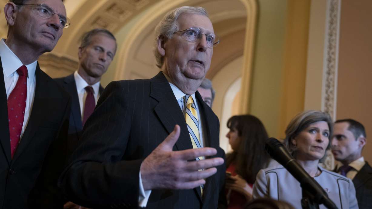 The Latest: AP sources: Panel, Trump Jr. agree to interview