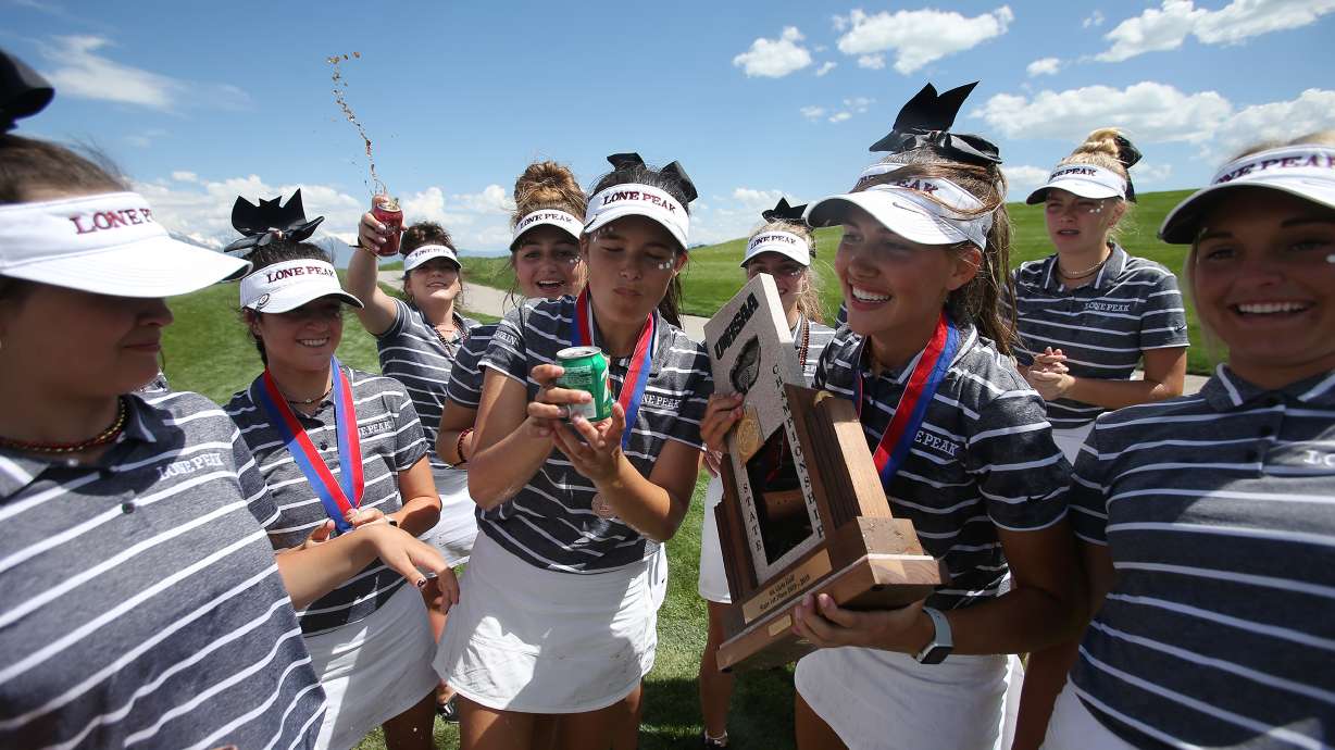 Abbey Porter's 68 helps Lone Peak girls golf repeat as 6A champions with match-play mentality