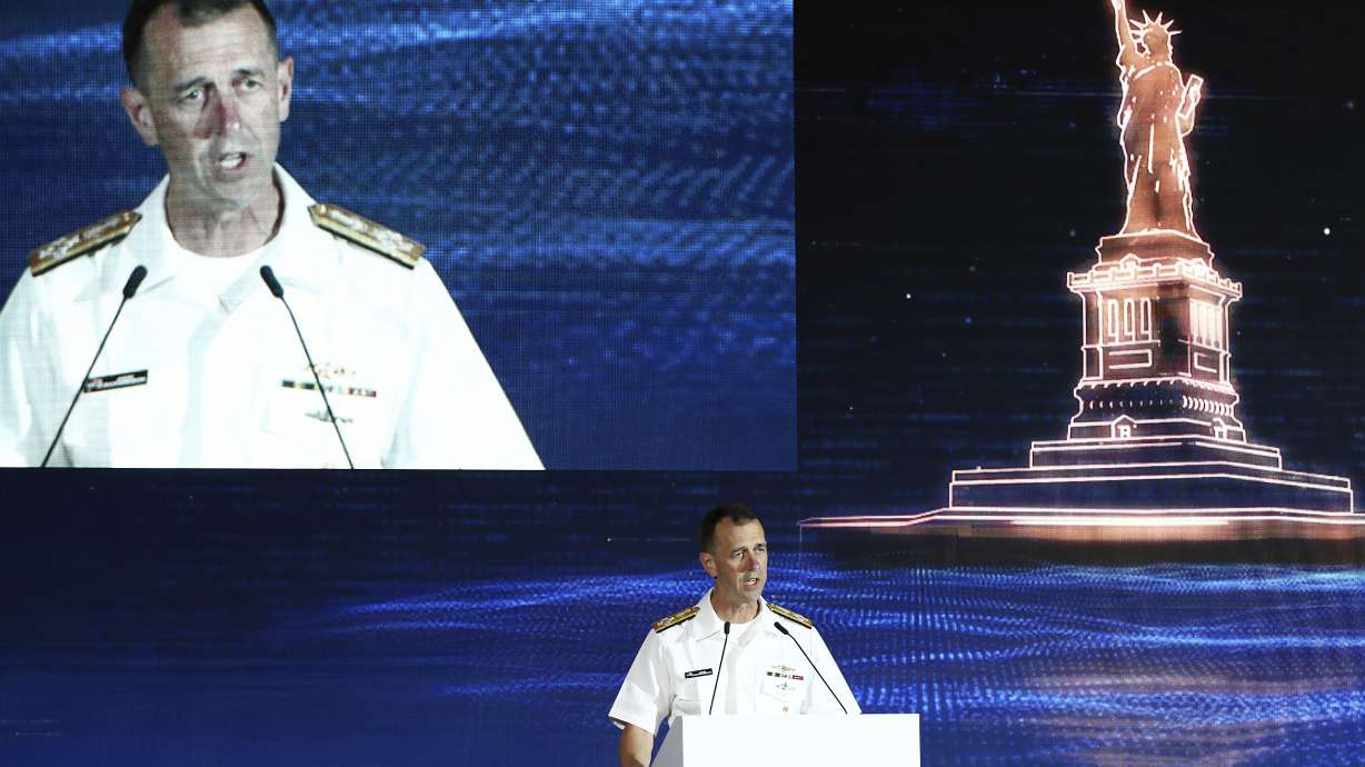 Admiral: US hasn't stepped up sea patrols to confront China