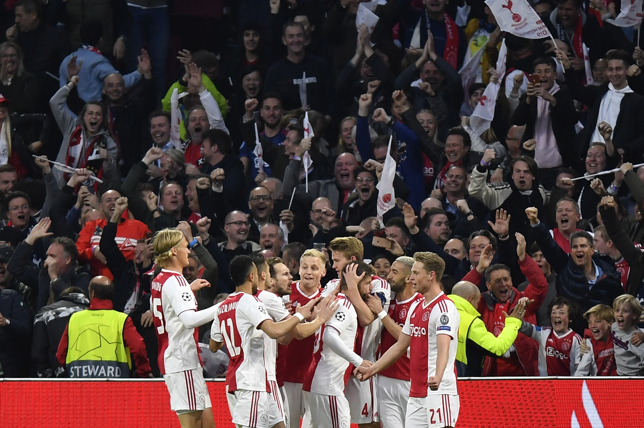 Ajax wins Dutch title, enters Champions League prelim rounds