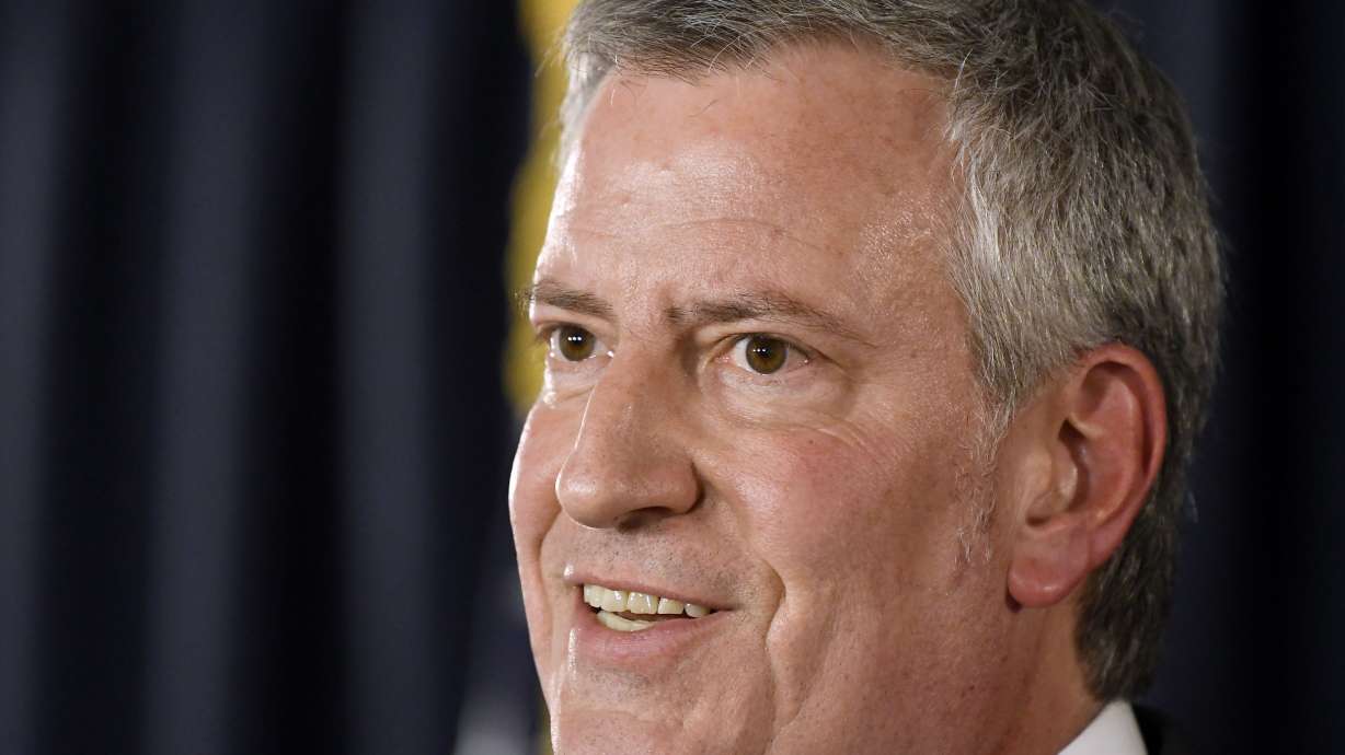 NYC mayor announces Iowa trip ahead of expected 2020 entry