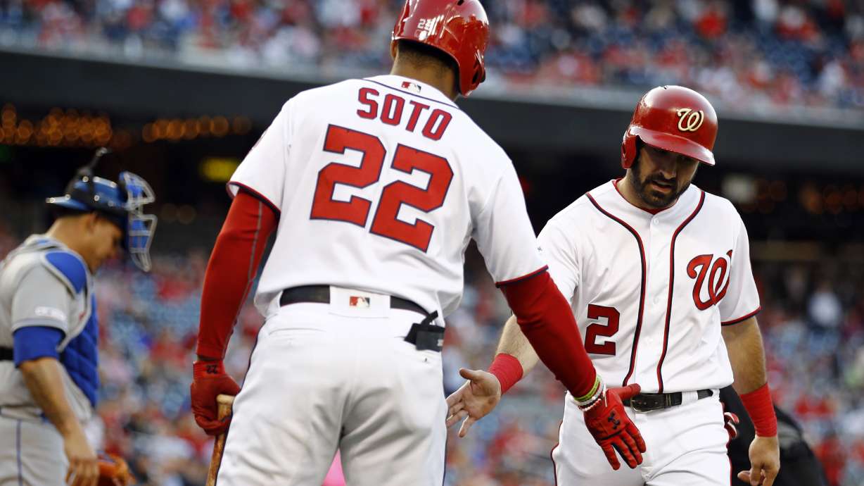 Corbin Ks 11, Robles homers as Nationals beat Mets 5-1