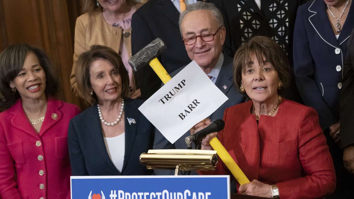 The Latest: House Democrats OK bill boosting health care law