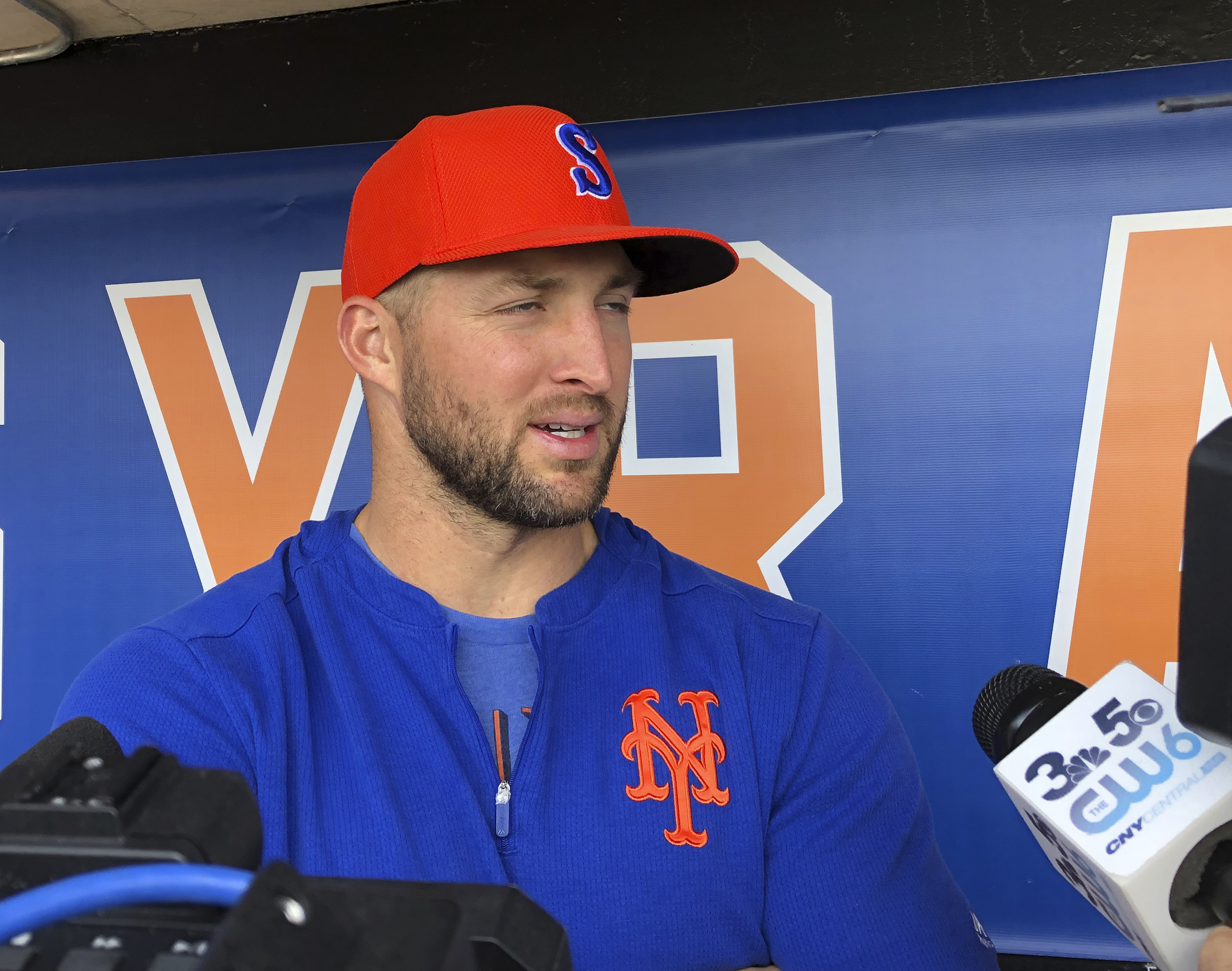 Tim Tebow struggling in Triple-A; still a work in progress