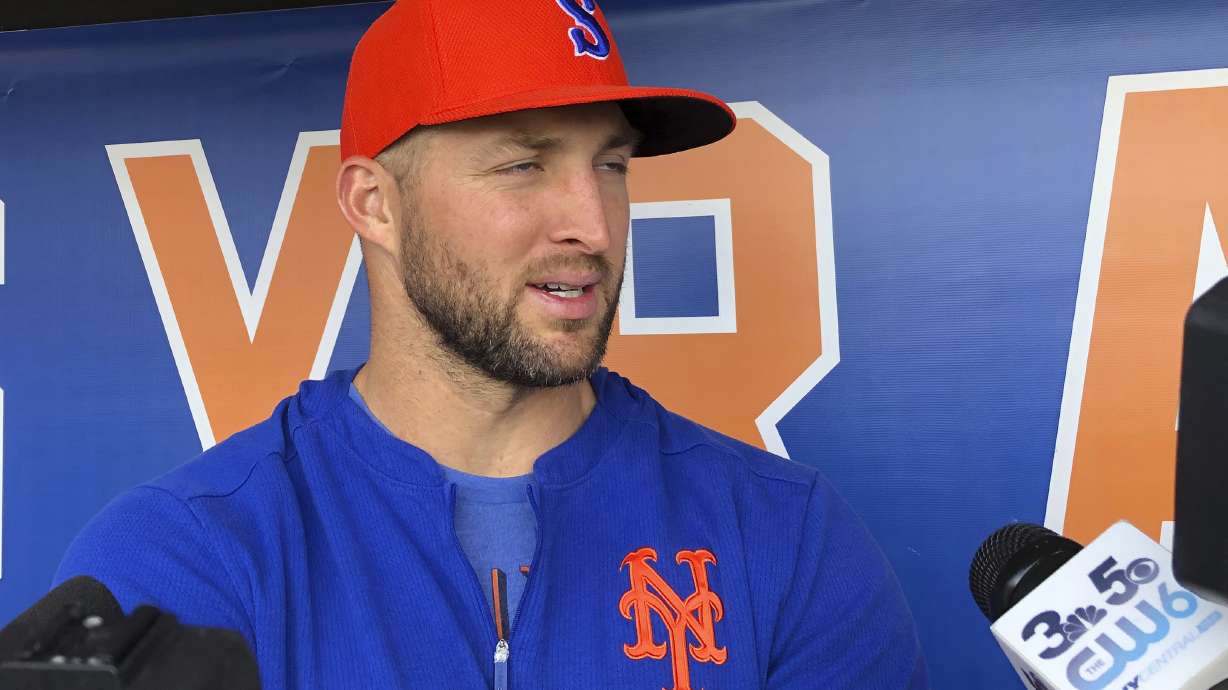 Tim Tebow struggling in Triple-A; still a work in progress