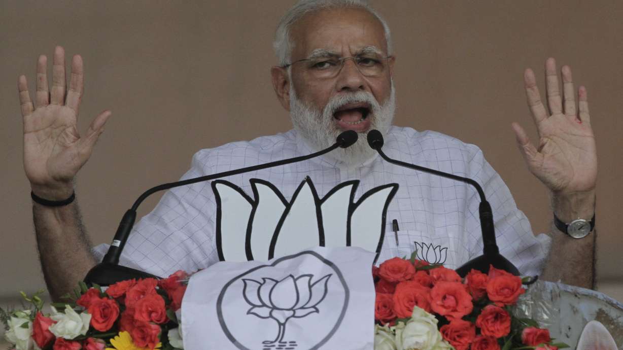 India's ruling party takes election battle to West Bengal