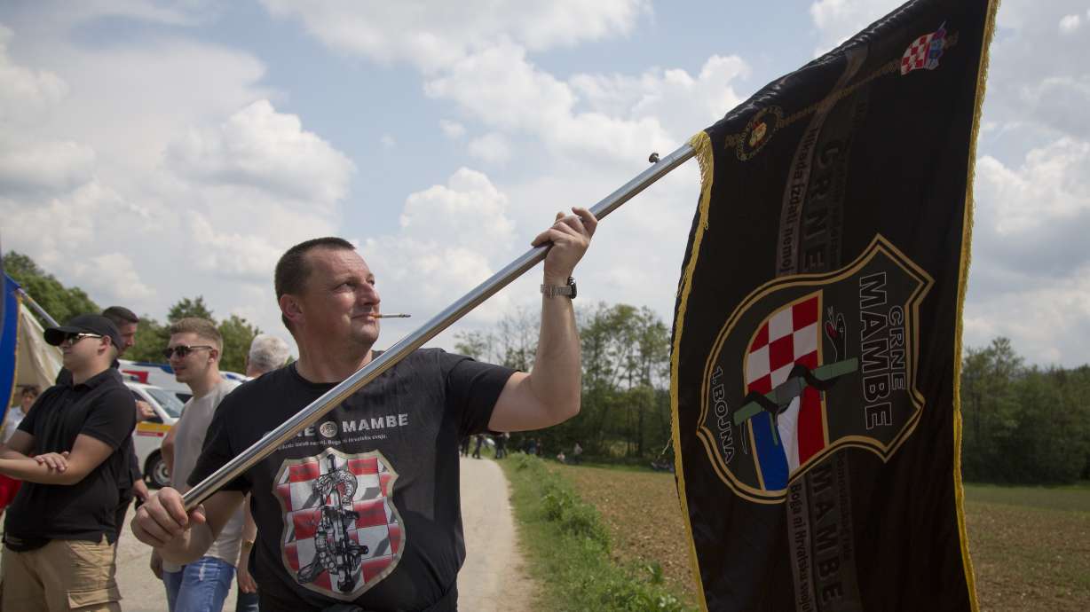 Croatia's WWII divisions in the open as Merkel visits