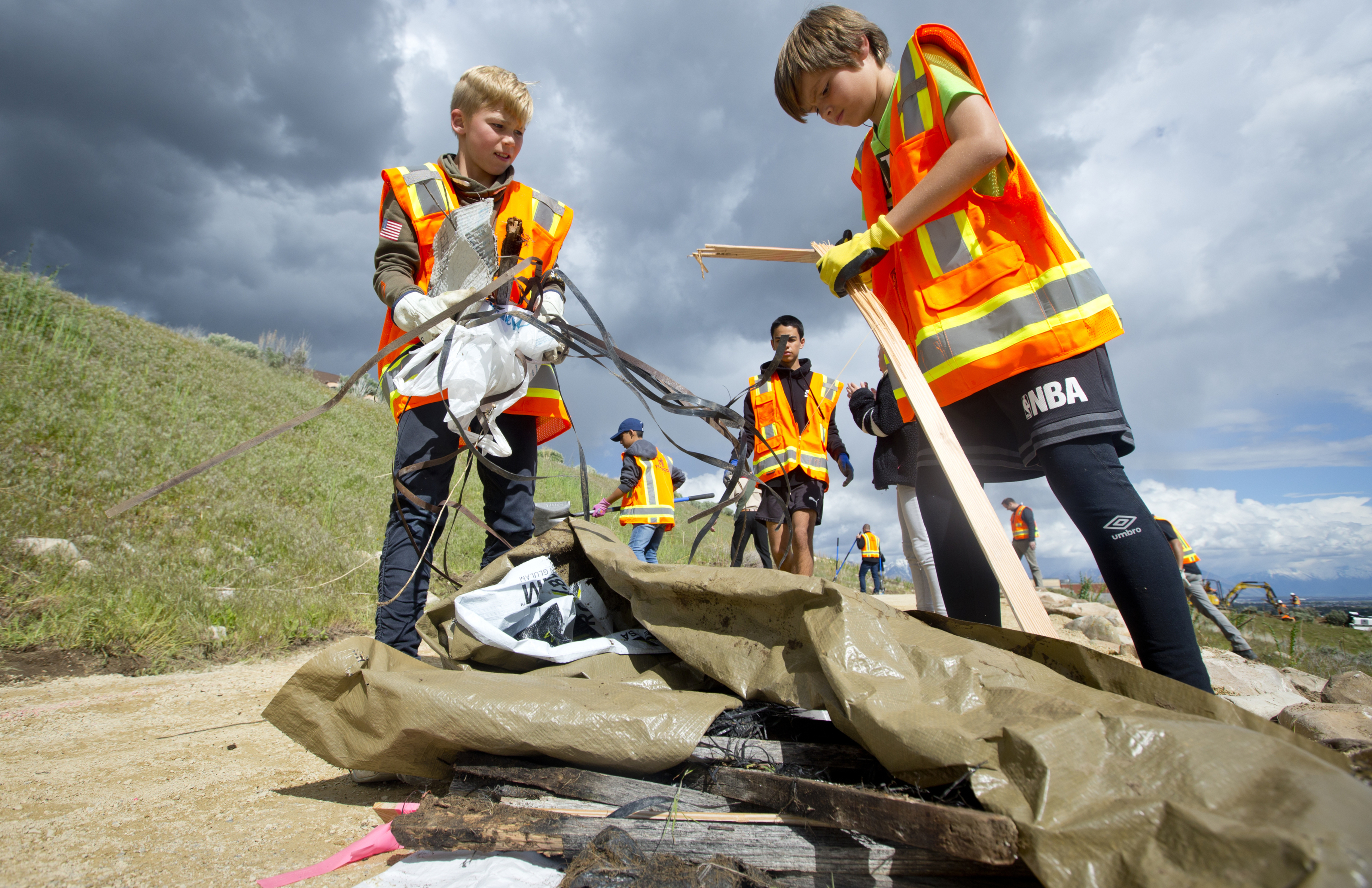 Boy Scout builds trail to give kids easier access to school