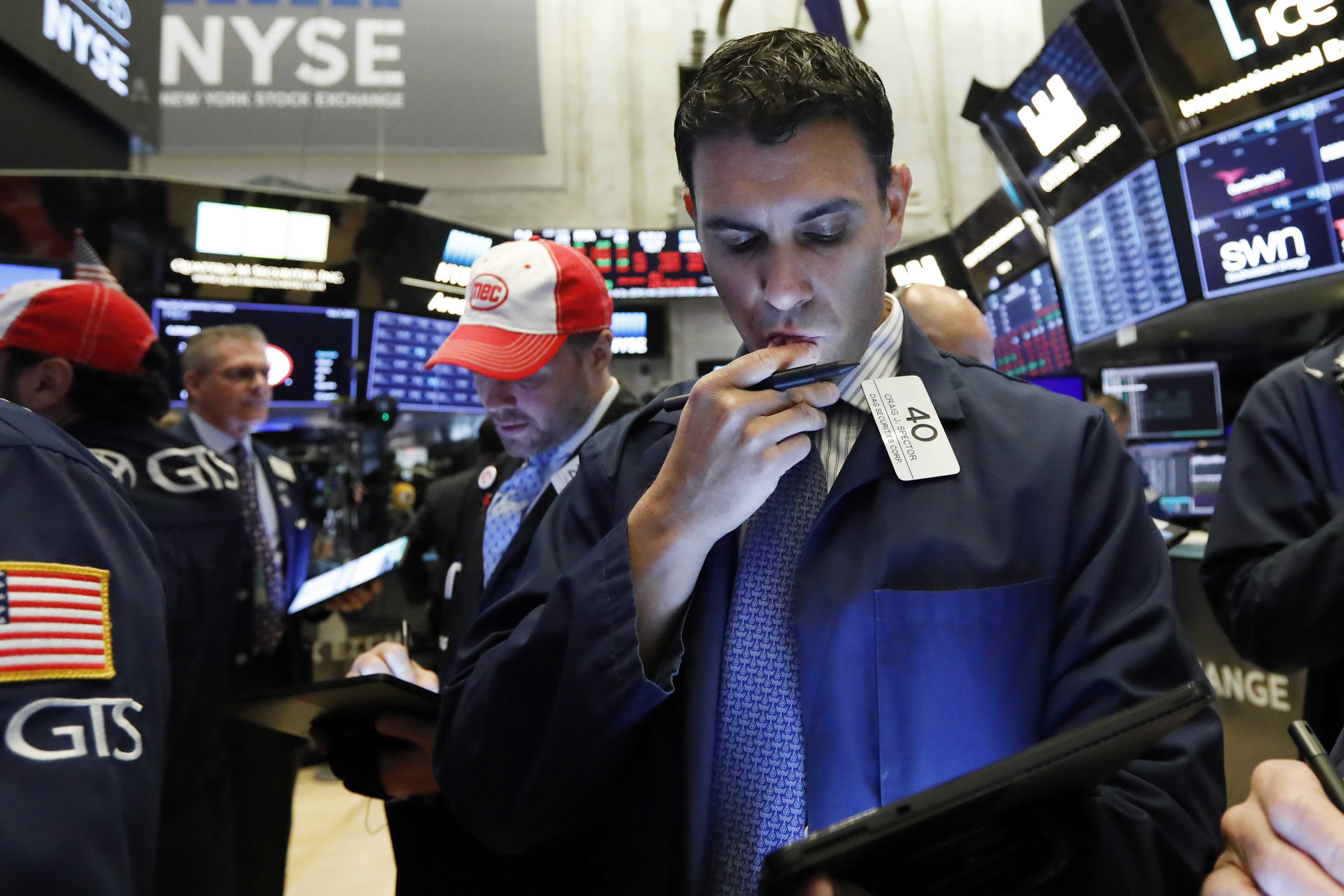 Stocks flip flop as market's trade-war spin cycle continues