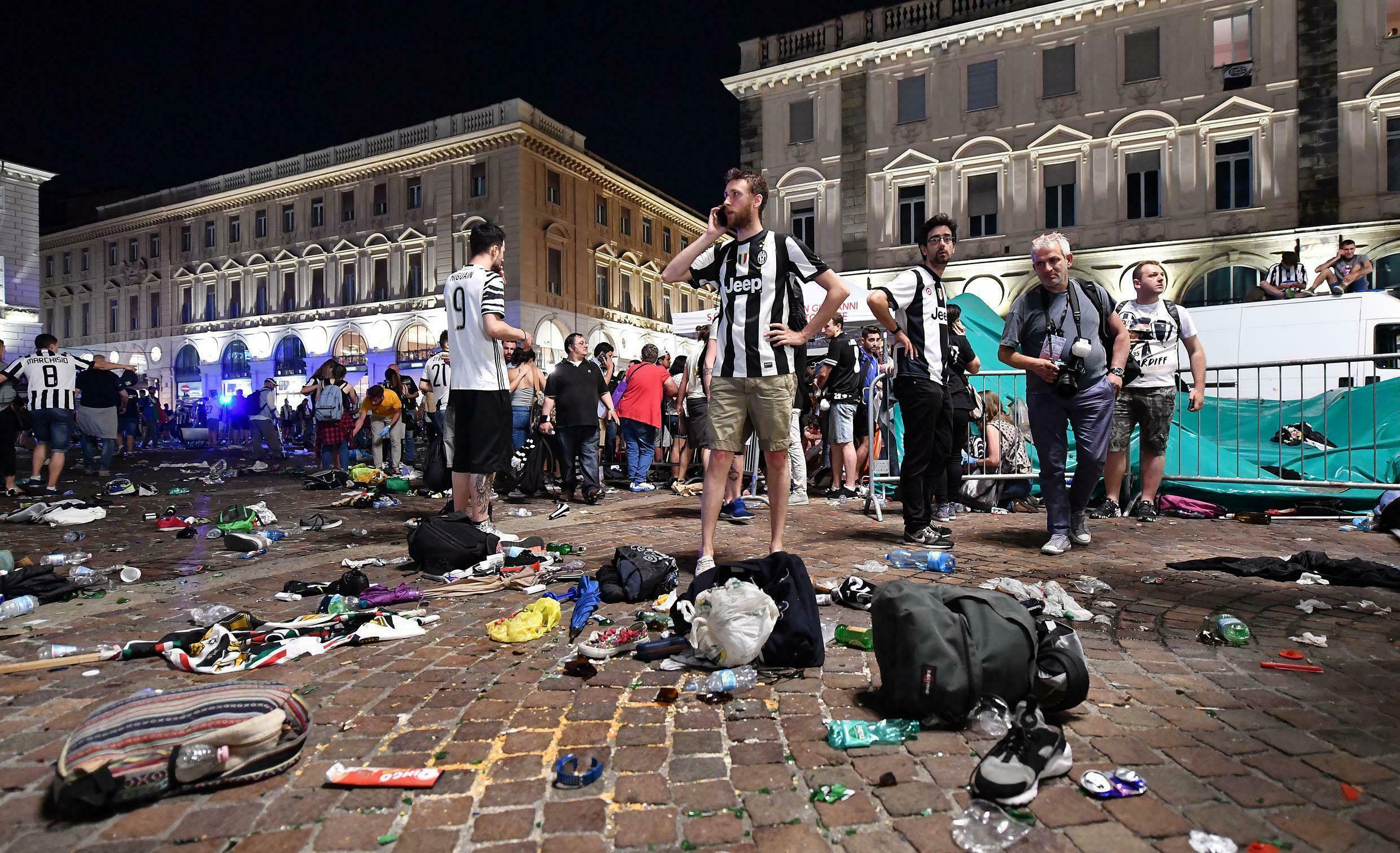 Italian court convicts 4 for deadly Turin soccer stampede