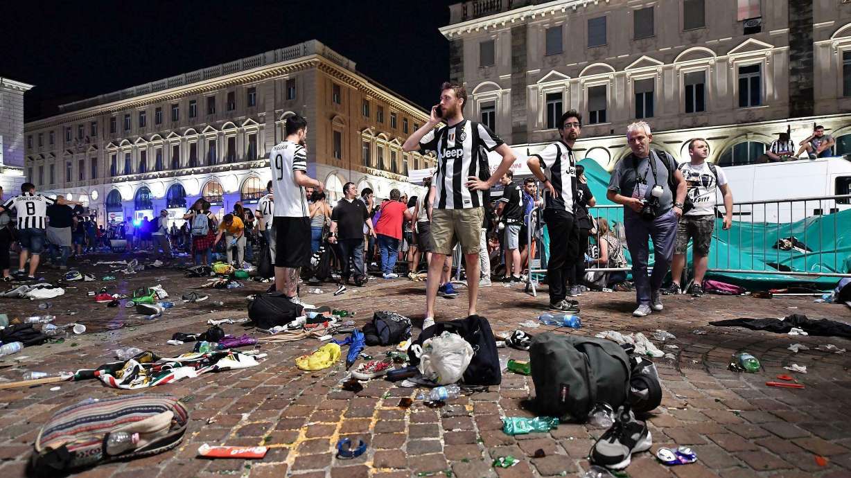 Italian court convicts 4 for deadly Turin soccer stampede