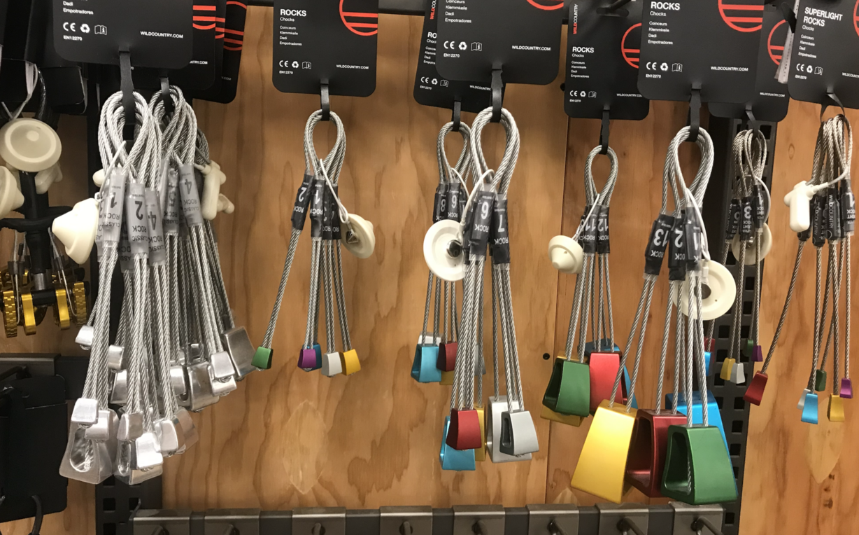 Trad climbing gear; Cara MacDonald, KSL.com