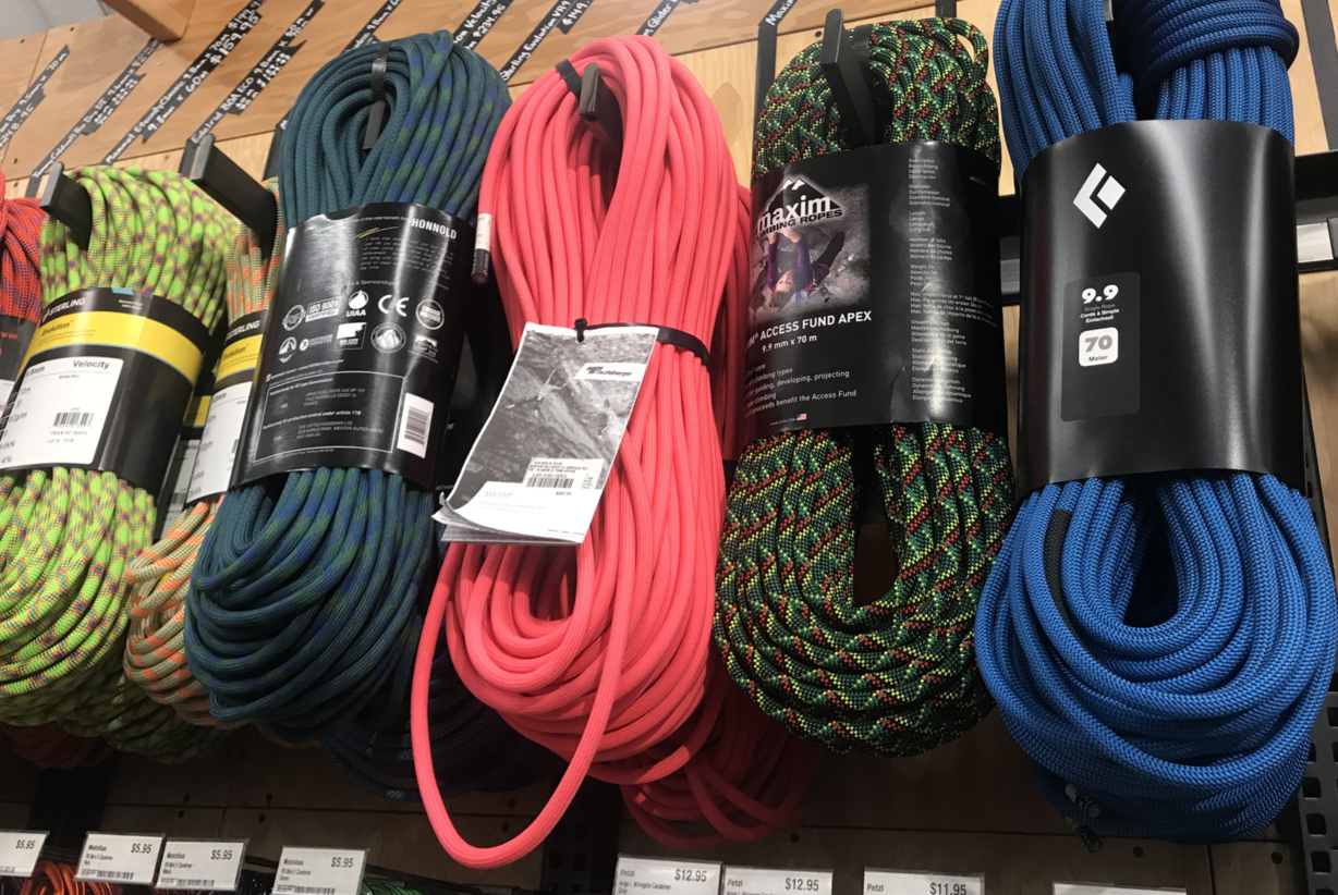 Climbing ropes; Cara MacDonald, KSL.com