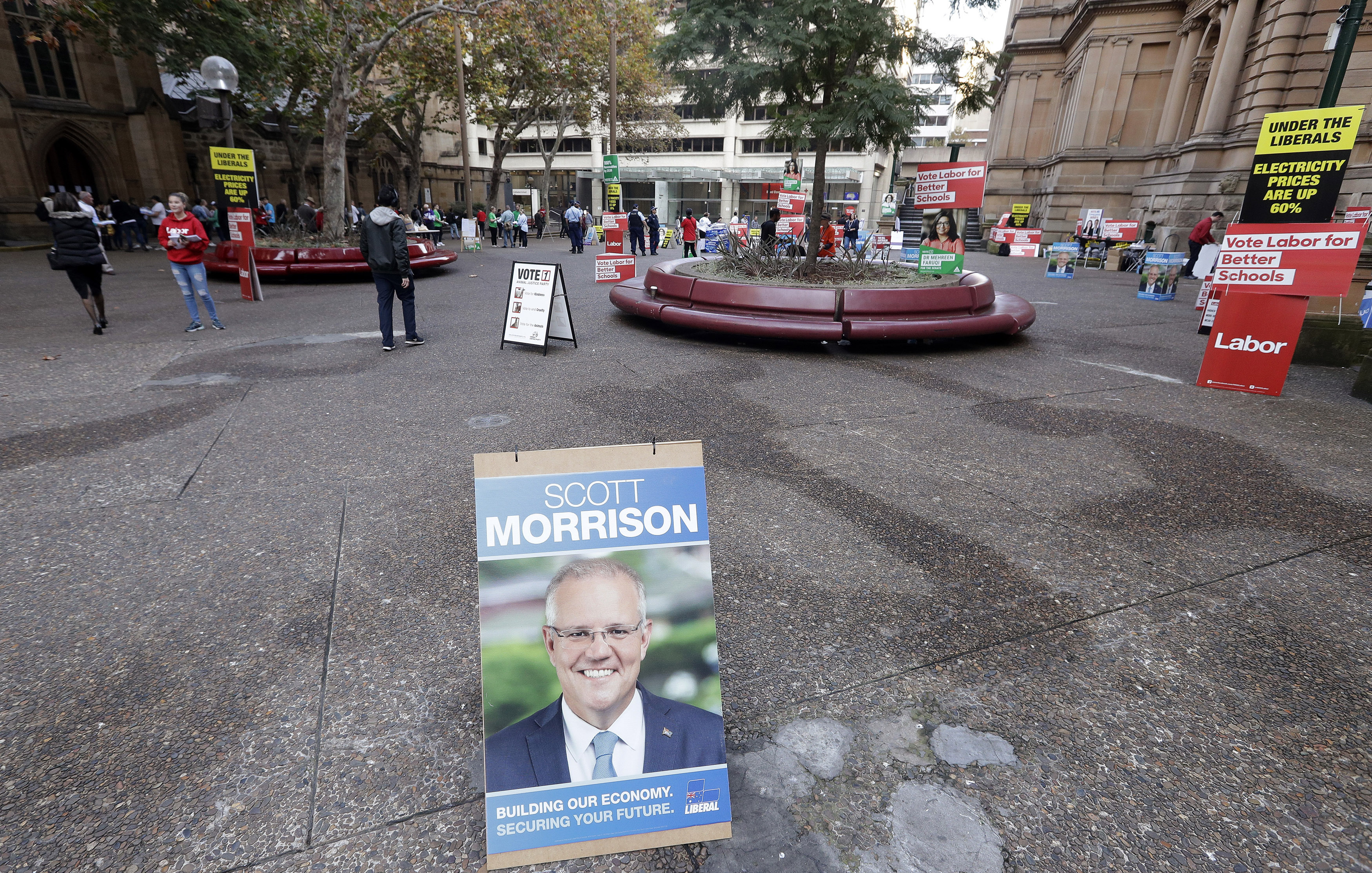 Facts and figures in Australian elections on Saturday