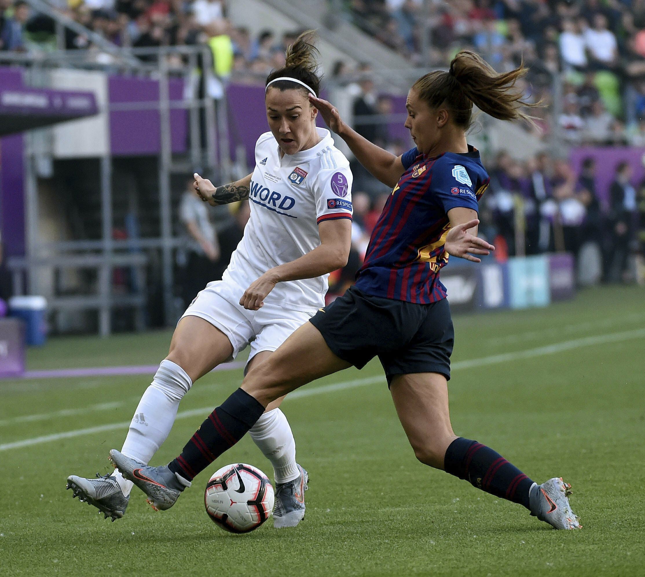 Lyon beats Barcelona 4-1 to win Women's Champions League