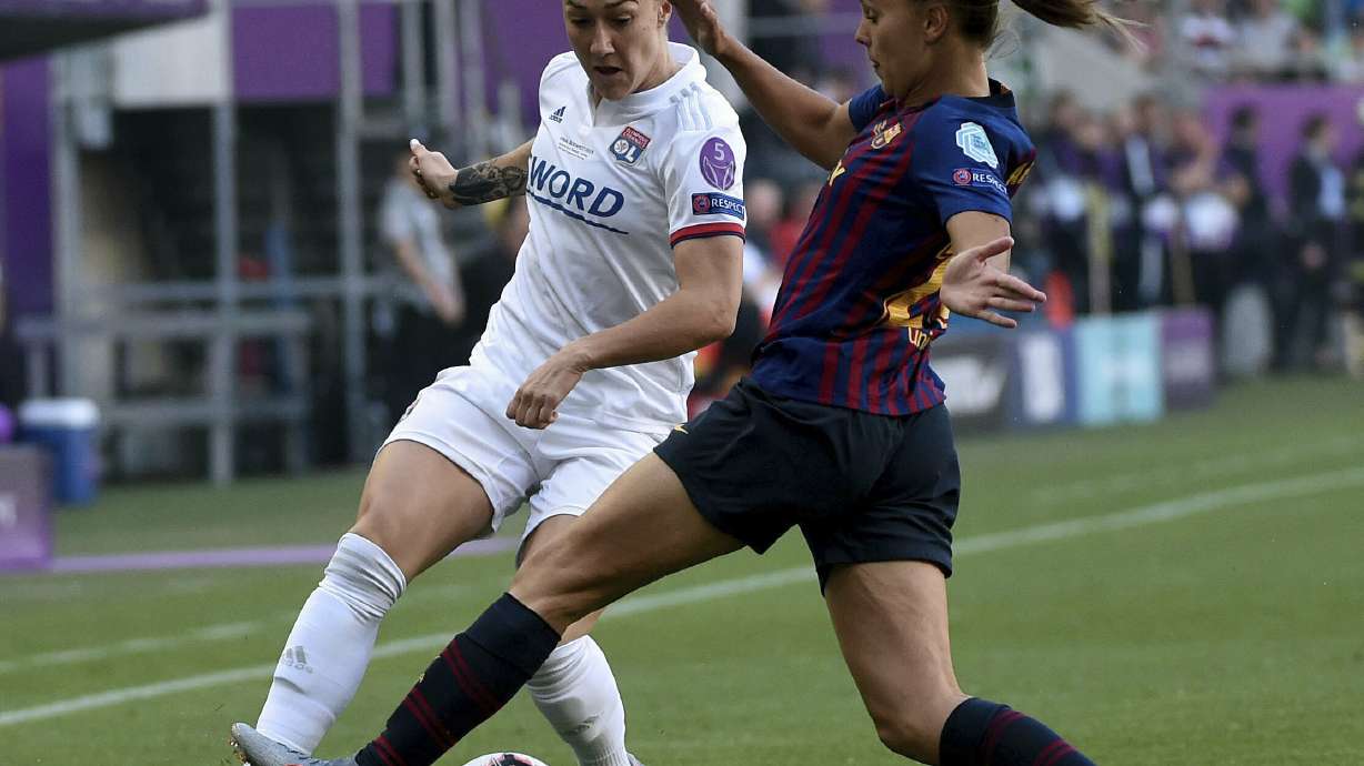 Lyon beats Barcelona 4-1 to win Women's Champions League