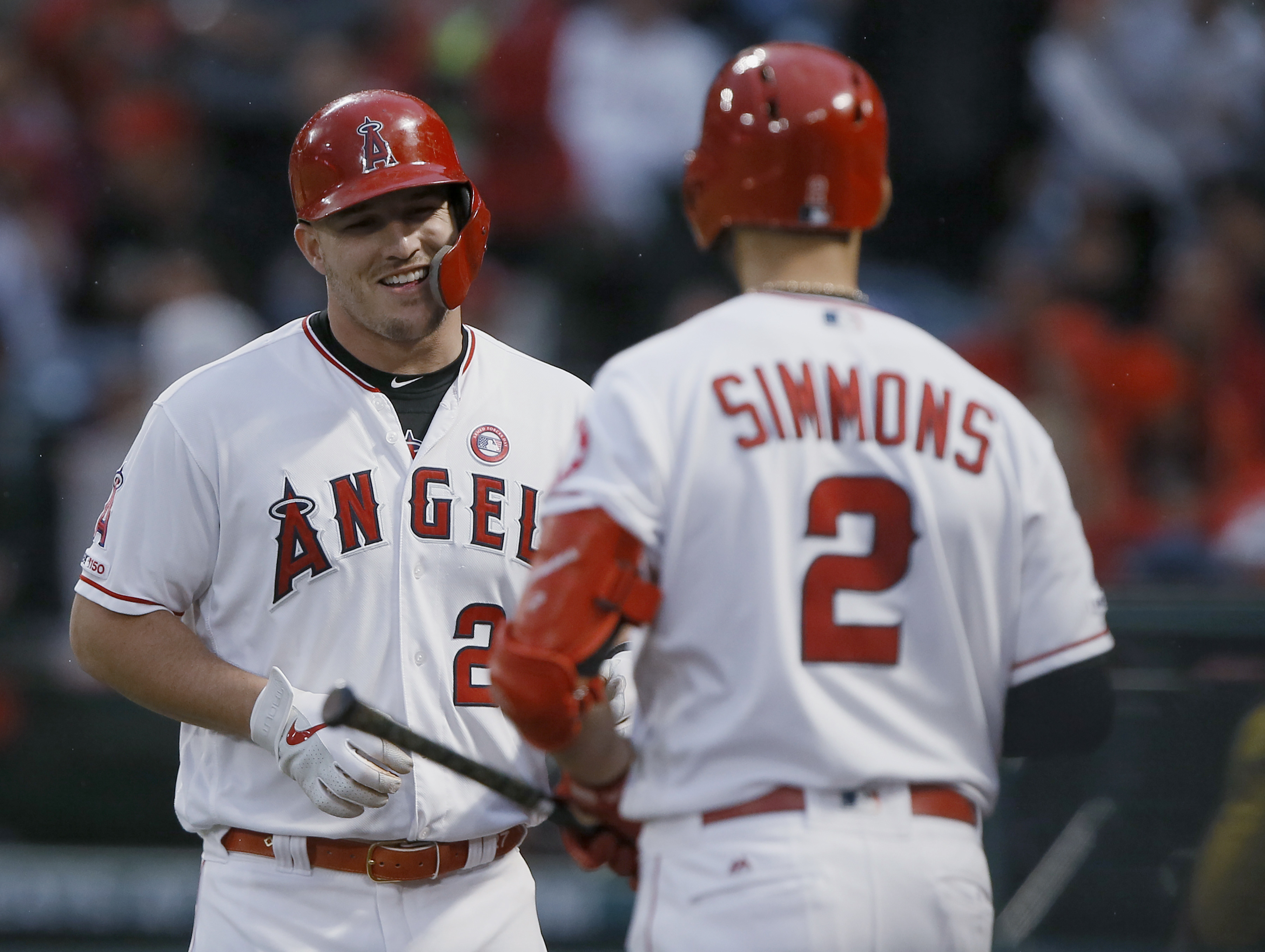 Trout hits milestone homer to lead Angels over Royals 6-3