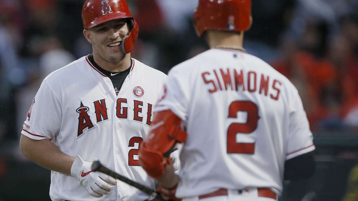 Trout hits milestone homer to lead Angels over Royals 6-3