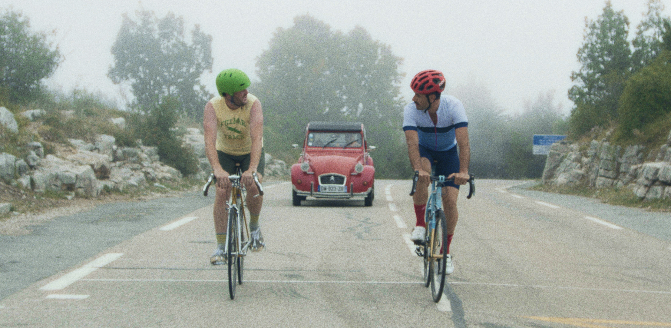 On two wheels, 'The Climb' rides through Cannes as a hit