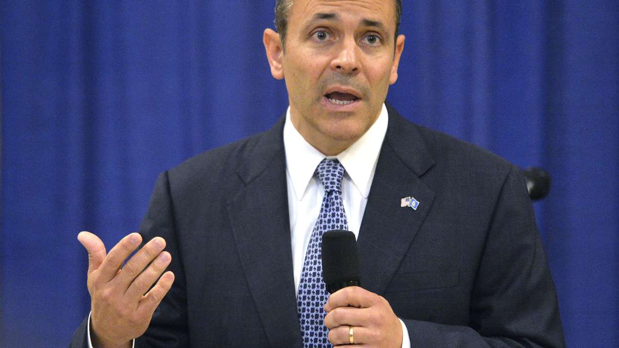 Kentucky governor faces voters after tumultuous term