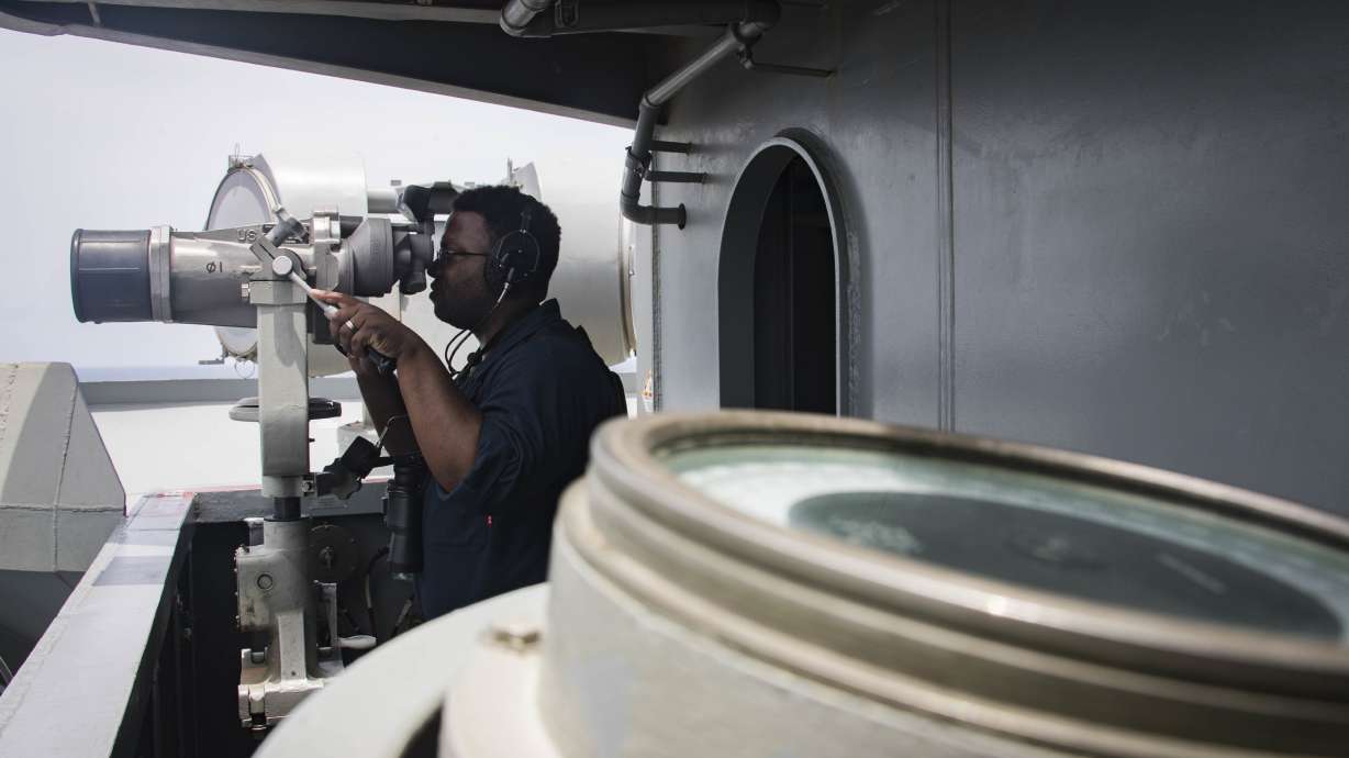 US aircraft carrier seen as barometer of tensions with Iran