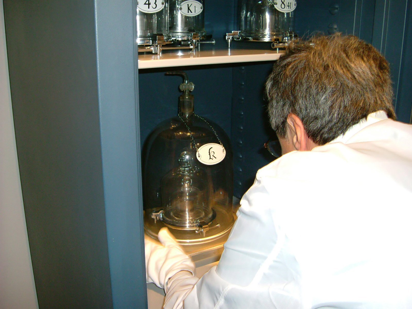 The new definition of the kilogram will be based on the Planck constant. Photo: BIPM via CNN