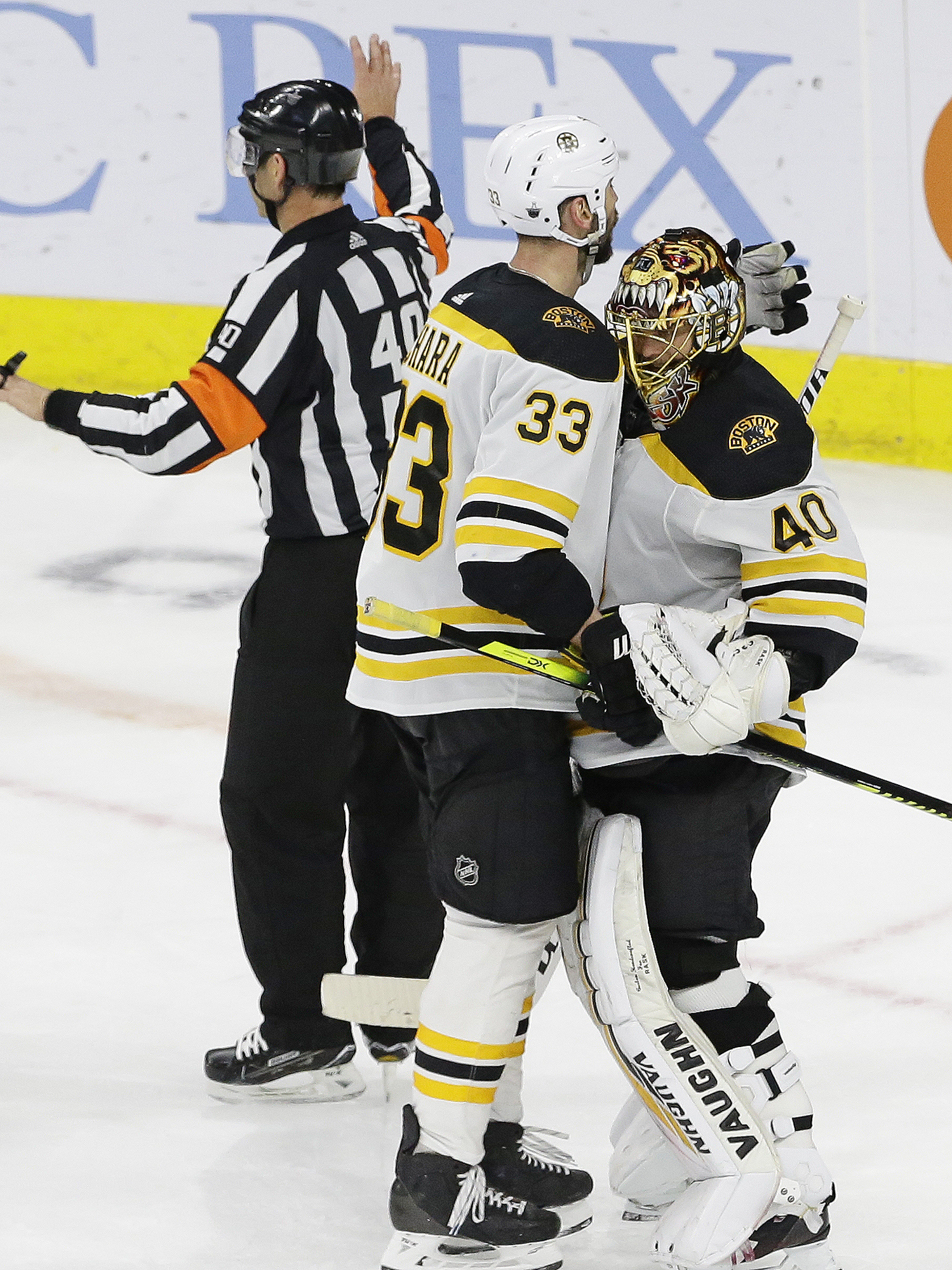 Bruins' Chara says he's on track for Stanley Cup Final
