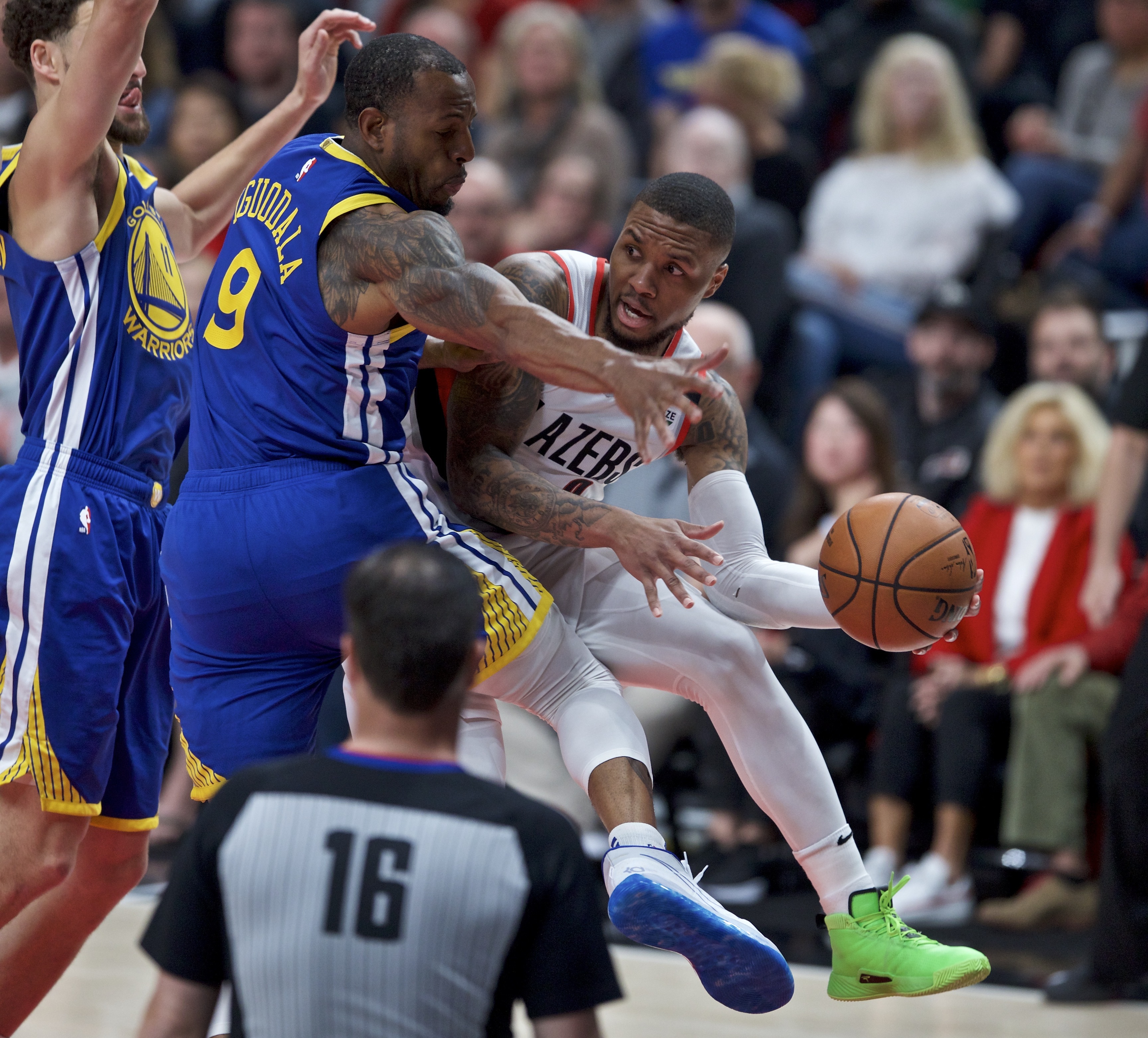Golden State's Iguodala out for Game 4 with left calf injury