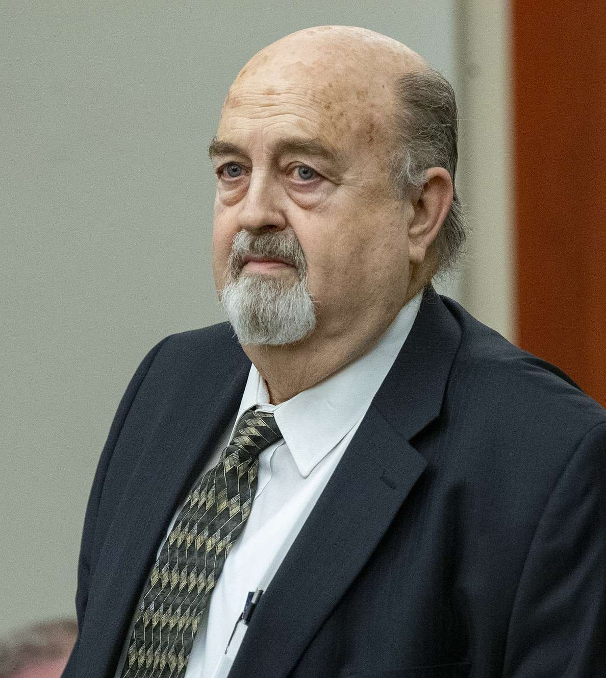 Brent E. Taylor, former director of the Utah Valley Youth Symphony, listens during a hearing before 3rd District Judge Keith Kelly at the Matheson Courthouse in Salt Lake City on Monday, Jan. 7, 2019. Taylor is accused of sexually abusing three boys about 30 years ago. (Photo: Scott G Winterton, KSL)