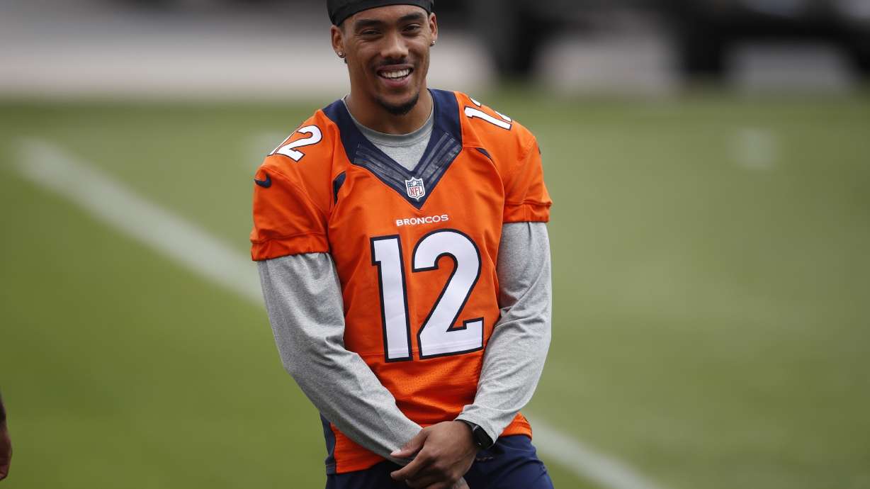 Catching on: Langley switches from cornerback to receiver