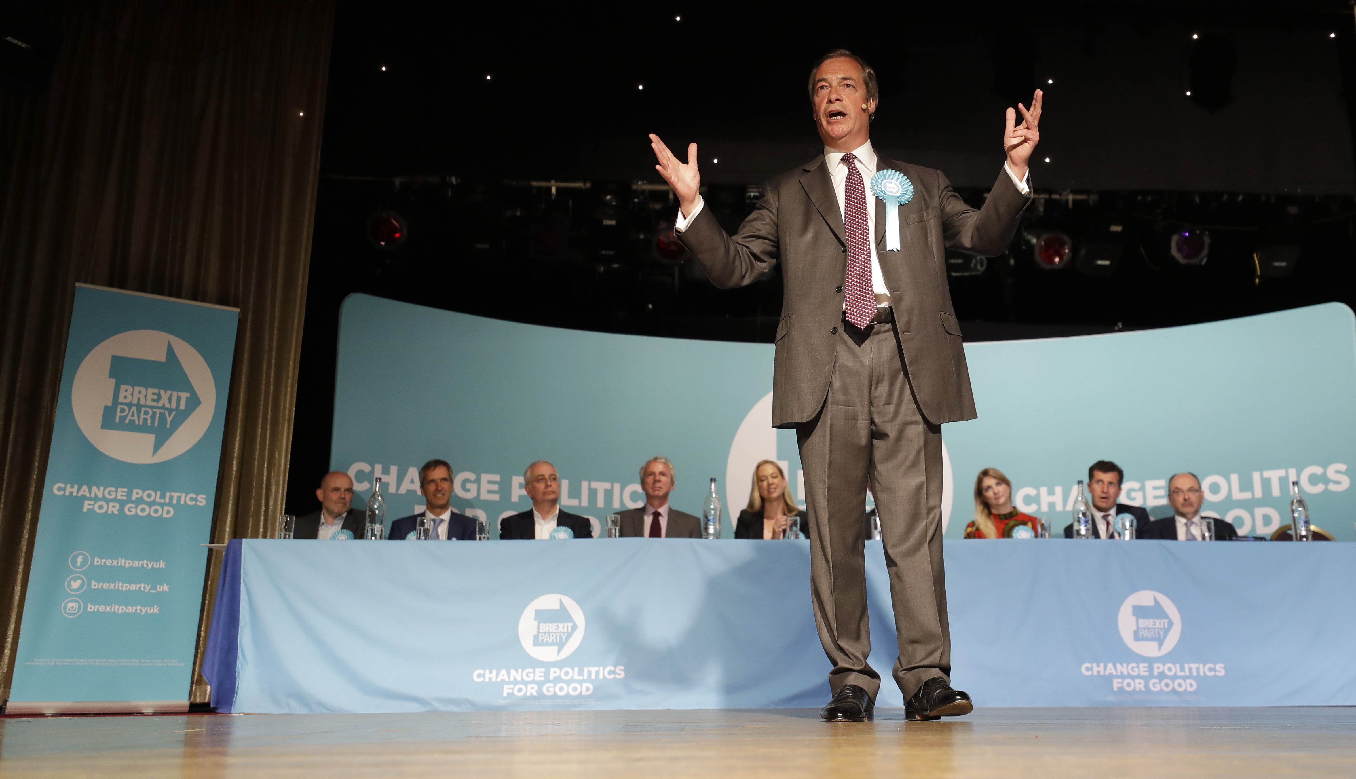 EU election: Farage supporters eager for Brexit litmus test