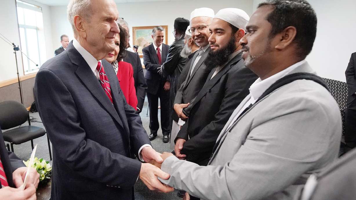 Mosque shooting victims reflect on tragedy; President Nelson presents donation