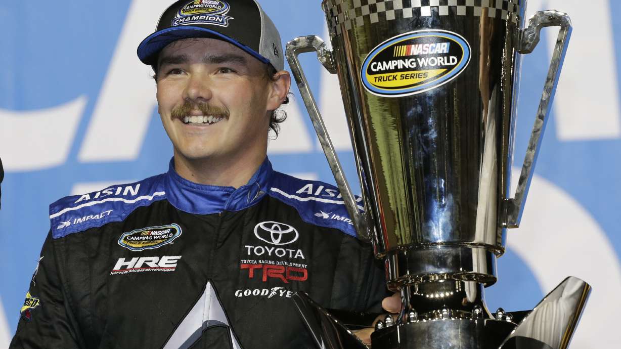 NASCAR Trucks champ Brett Moffitt finds home at GMS Racing