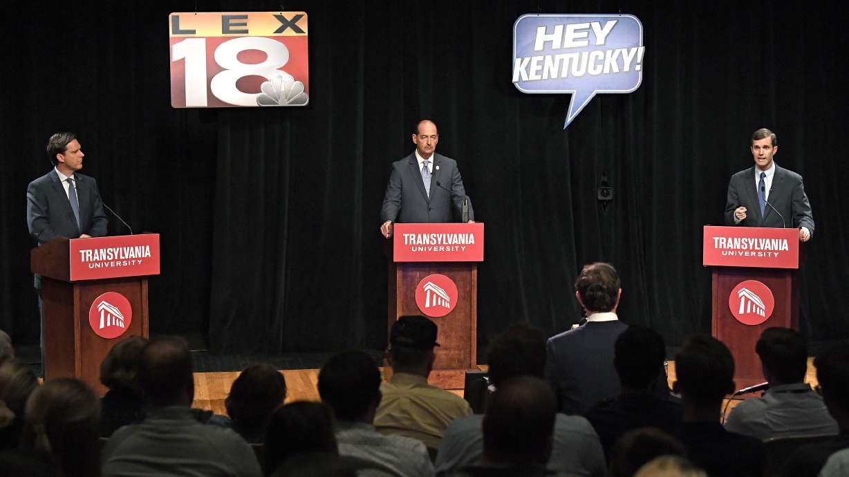 Kentucky Attorney General Andy Beshear wins Democratic nomination for governor, defeating 3 opponents