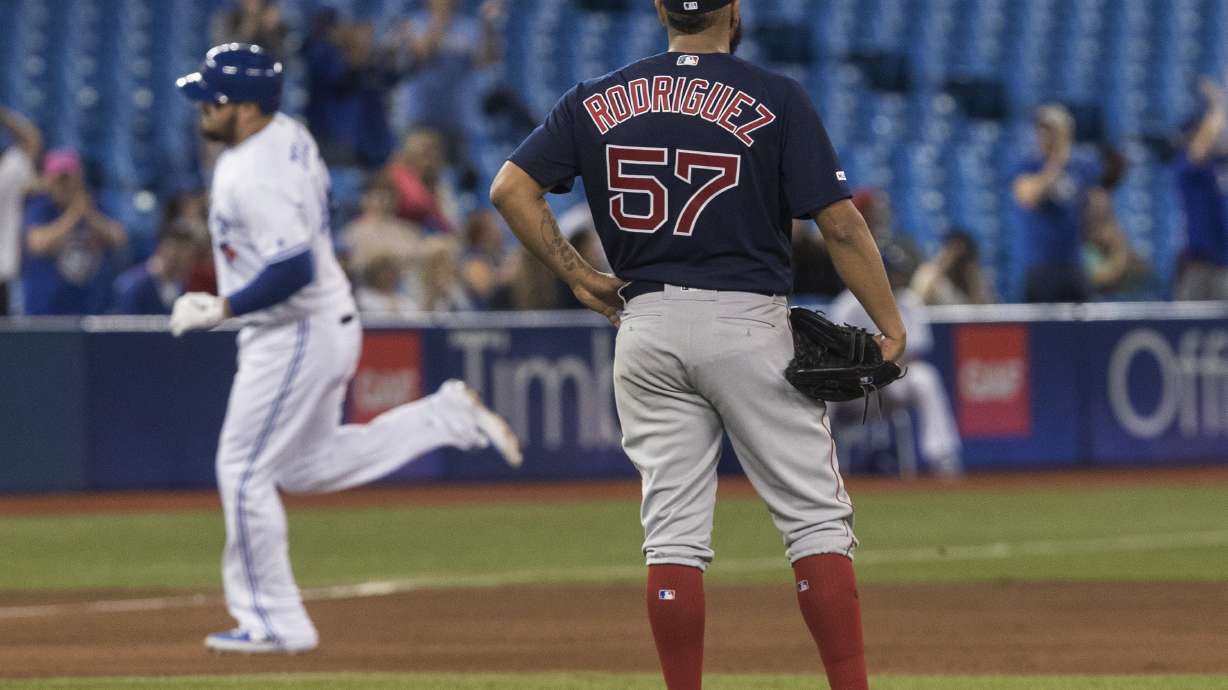Tellez has 2 HRs, 5 RBIs and Jays power past Red Sox 10-3