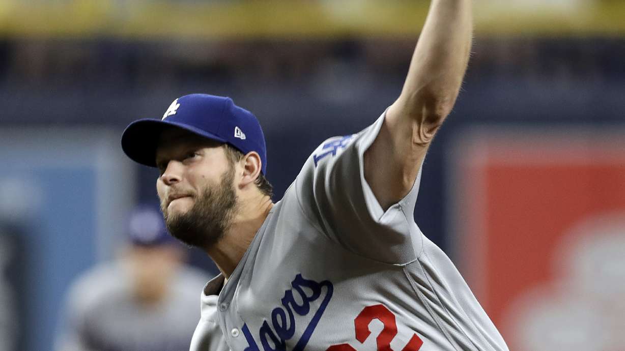 Clayton Kershaw gets 8 Ks, Dodgers beat Tampa Bay 7-3
