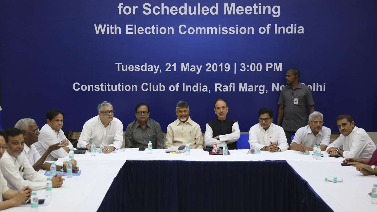 India's Election Commission rejects ballot tampering claims