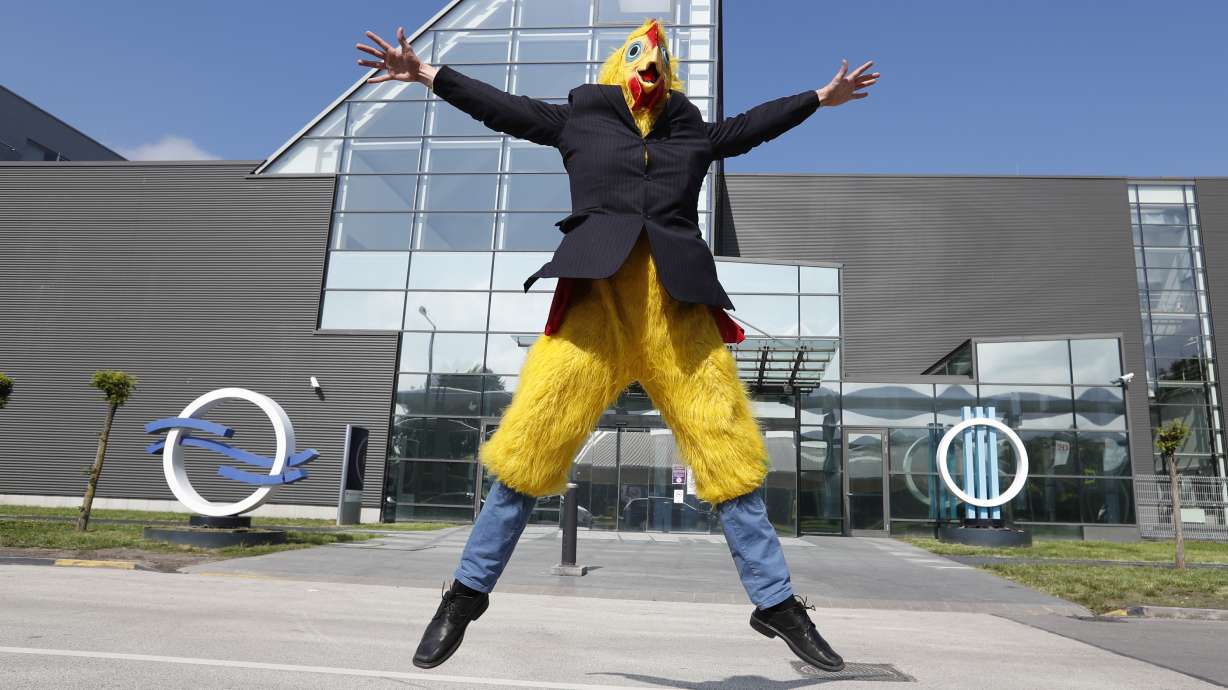 No time to chicken out: Hungary's opposition gets creative