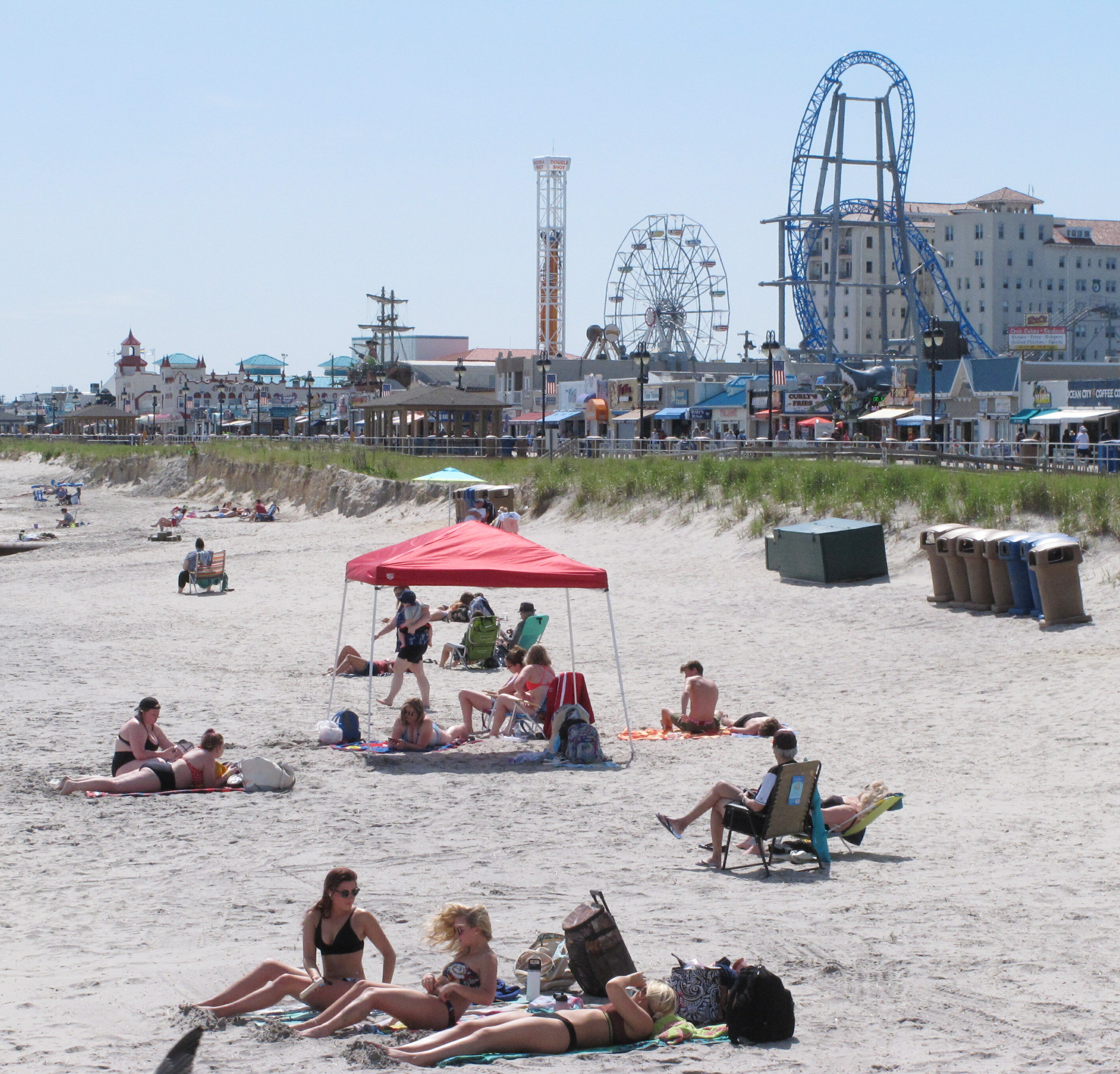 Mild winter, previous work leaves NJ beaches in great shape